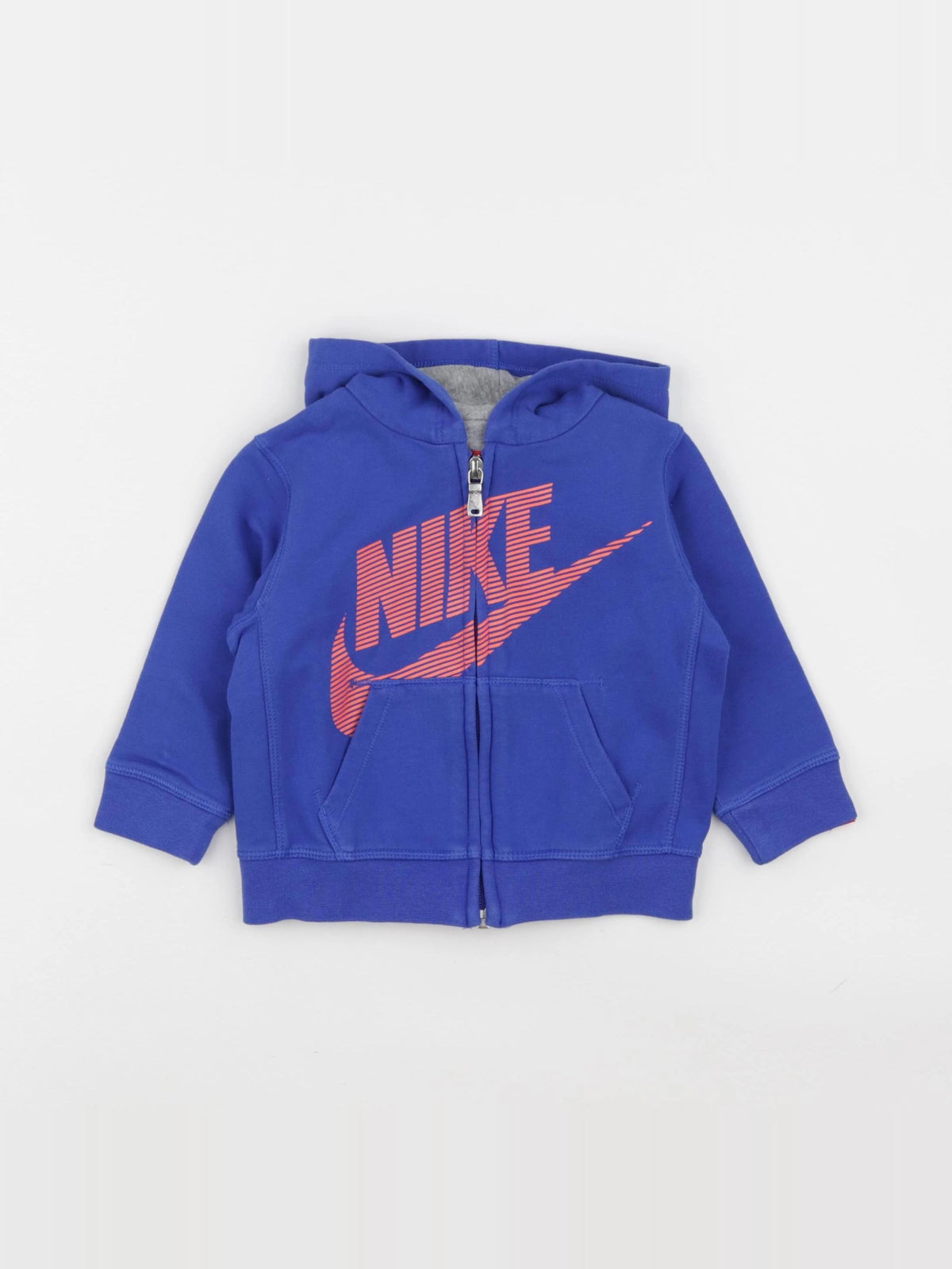 Nike - sweat bleu - 9/12 mois