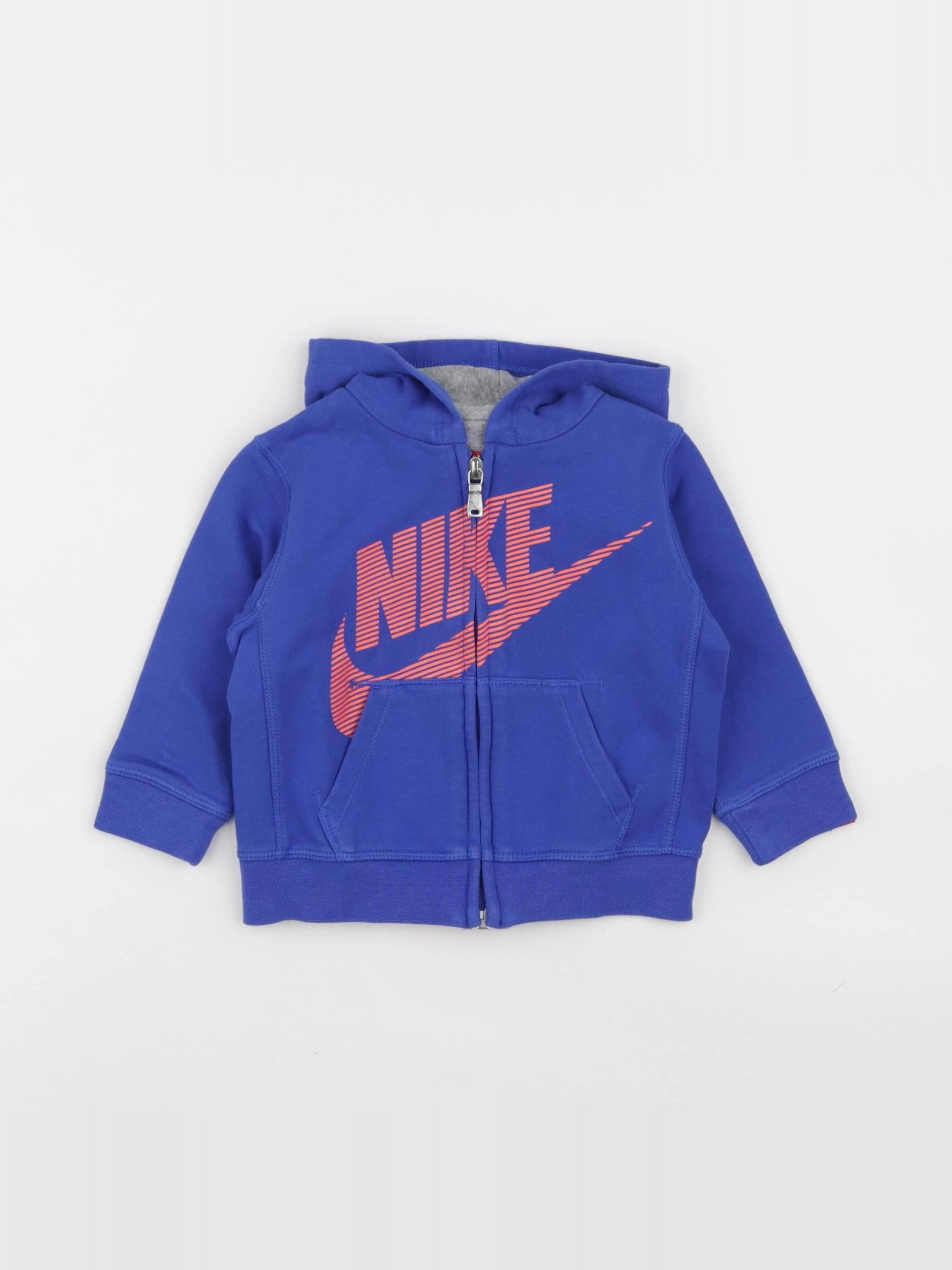Nike - sweat bleu - 9/12 mois