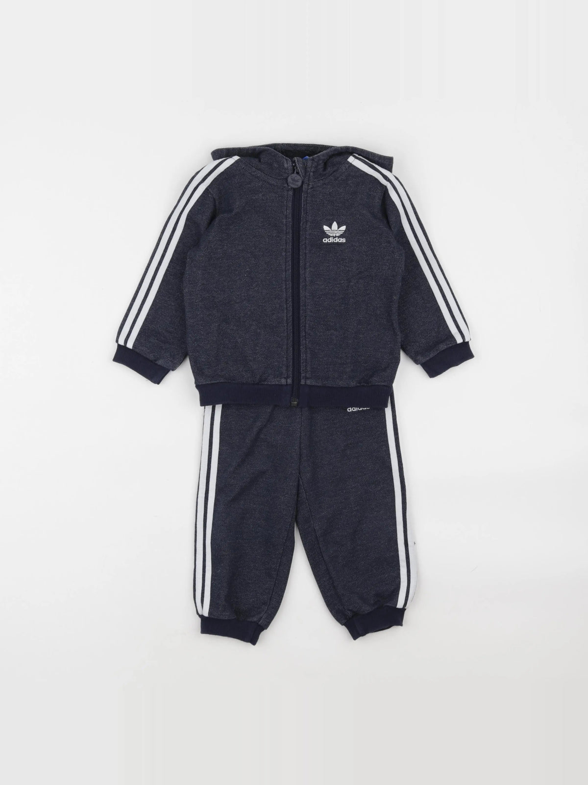 Adidas - ensemble bleu - 9/12 mois