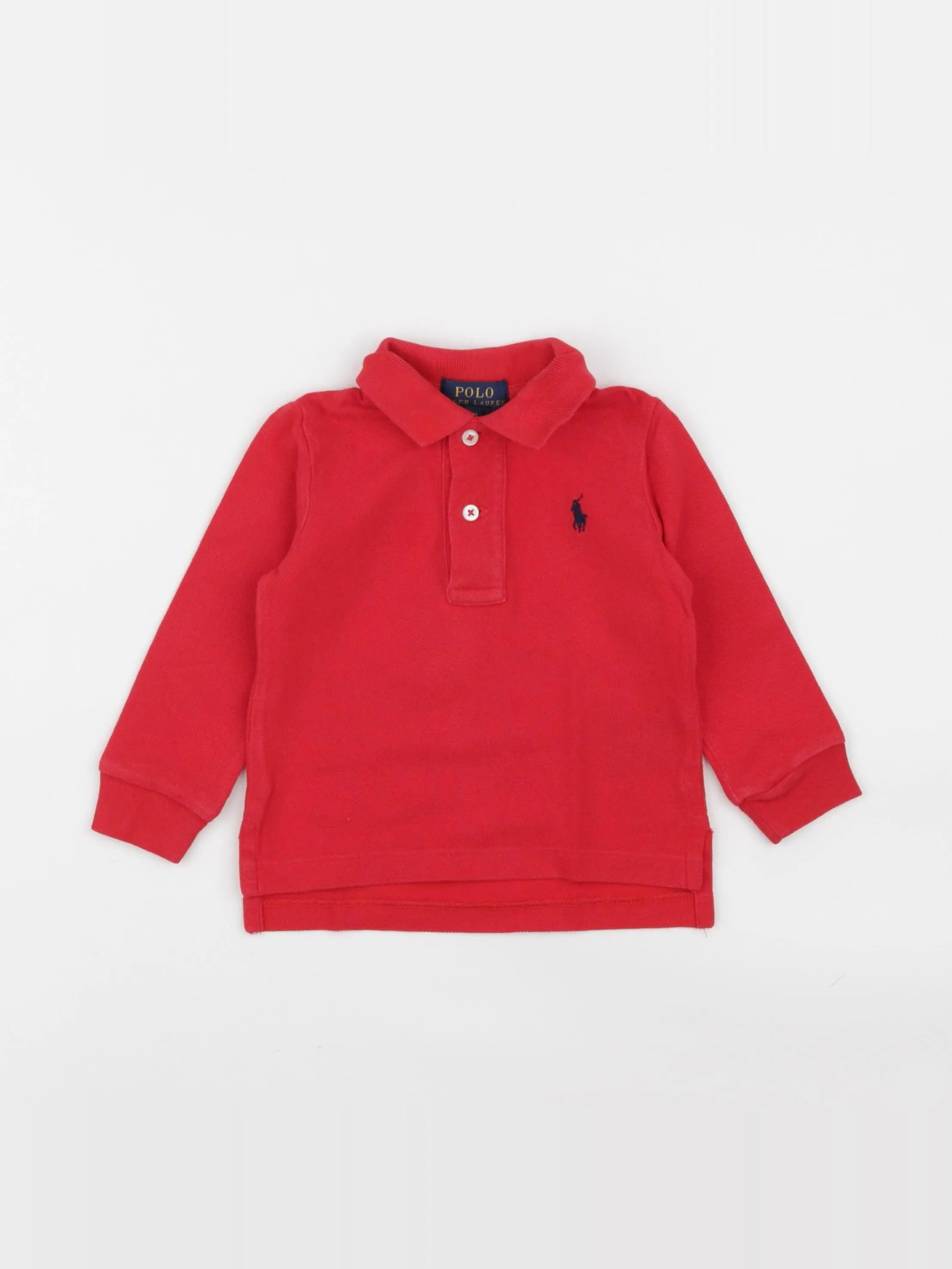 Ralph Lauren - polo rouge - 12 mois