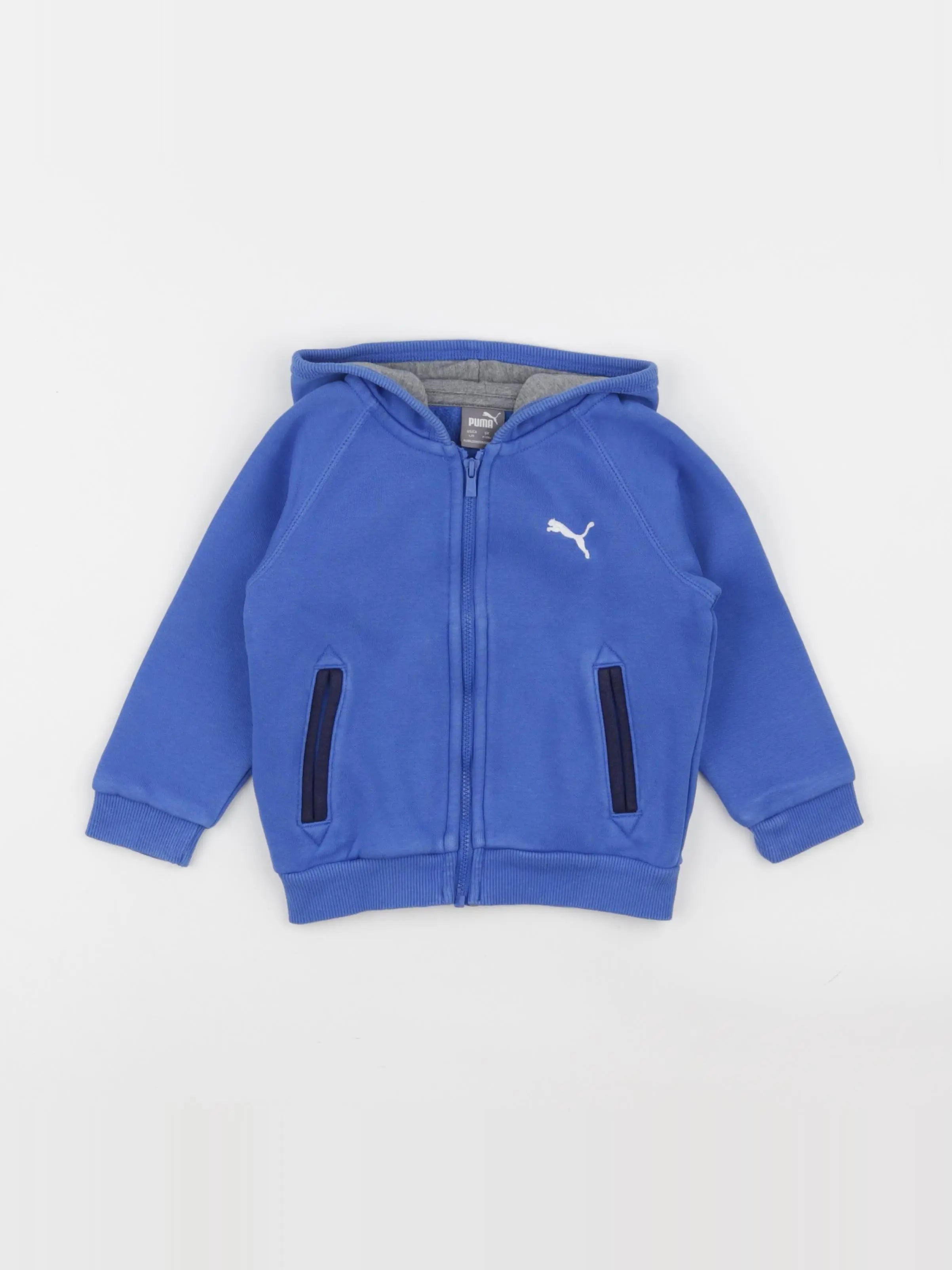 Puma - sweat bleu - 9/12 mois