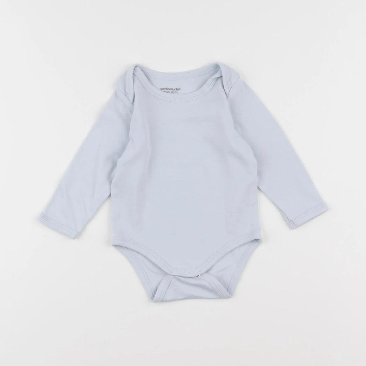 Vertbaudet - body bleu - 6 mois