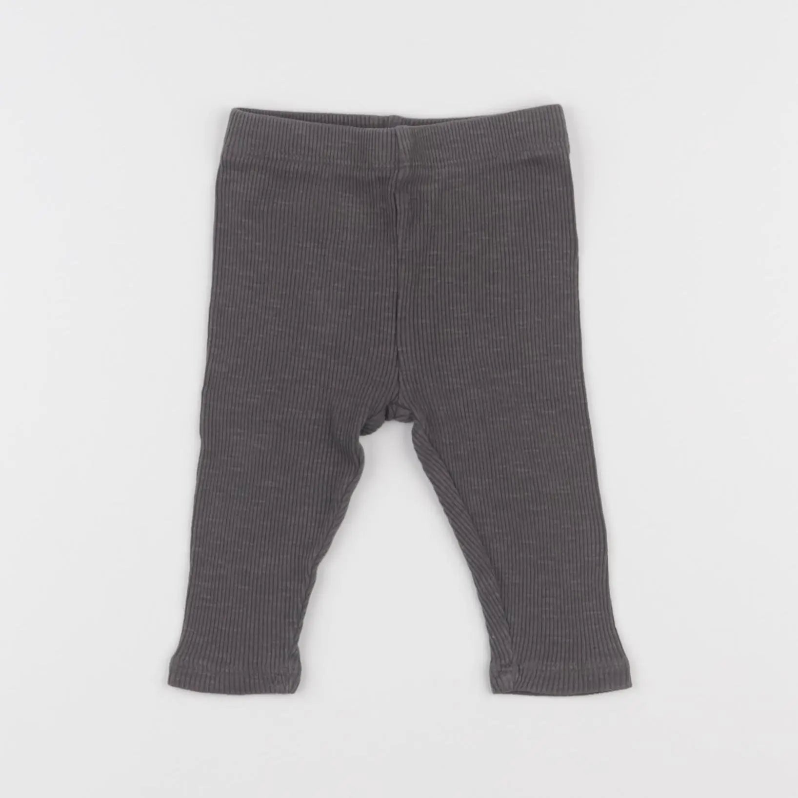 Vertbaudet - legging gris - 6 mois