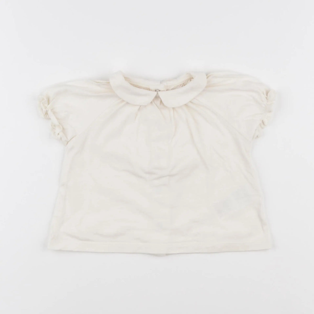 Vertbaudet - tee-shirt blanc - 12 mois