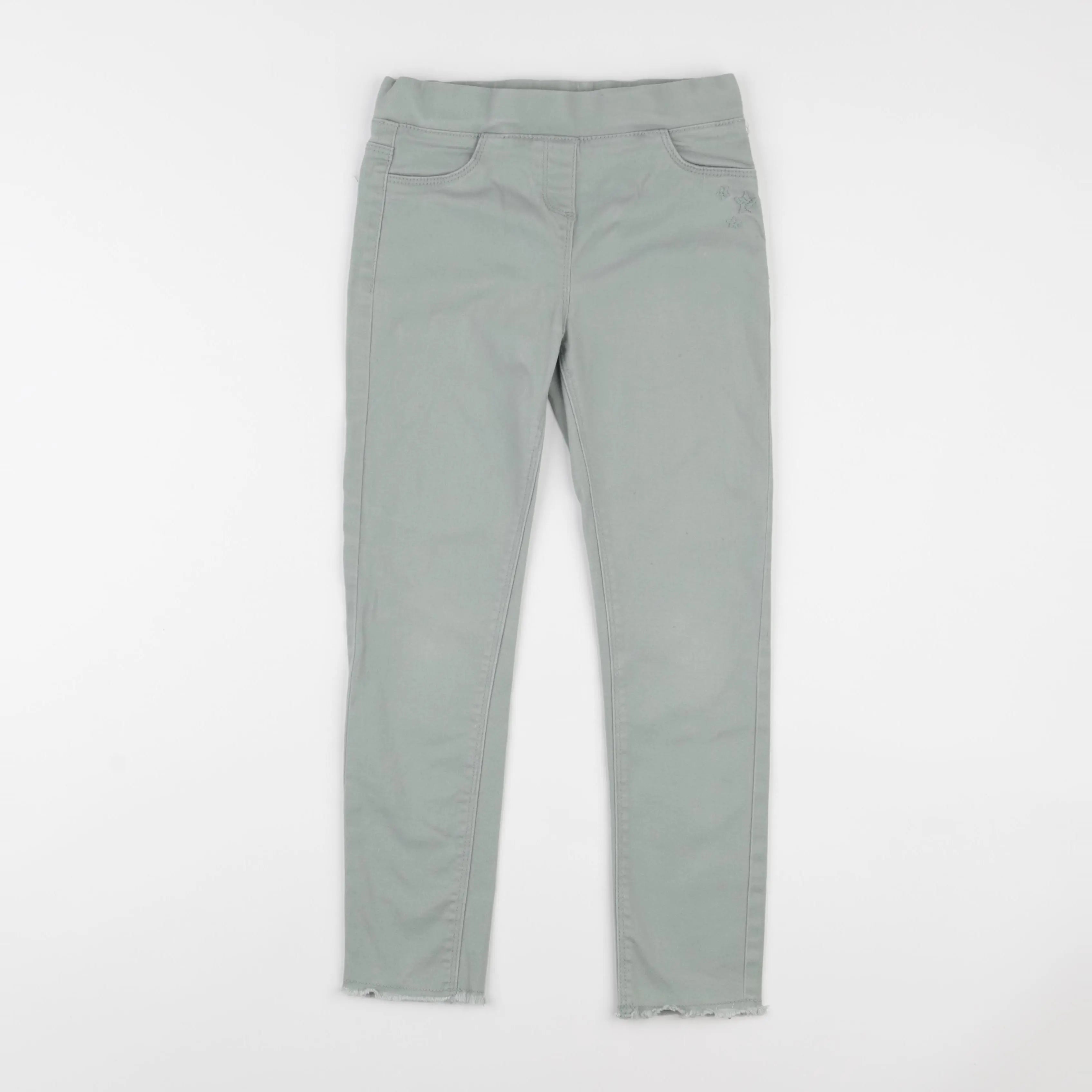 Vertbaudet - jegging vert - 8 ans