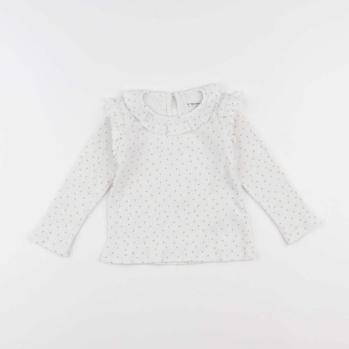 Vertbaudet - tee-shirt blanc - 24 mois