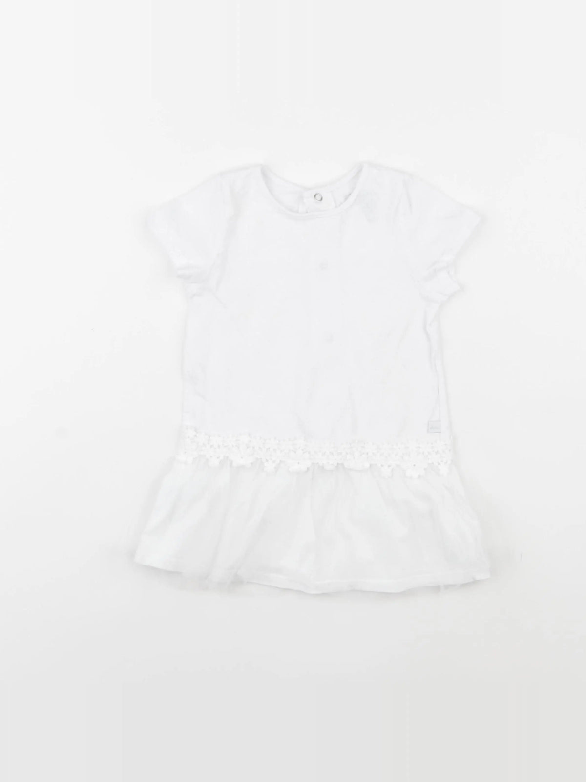 IKKS - robe blanc - 18 mois