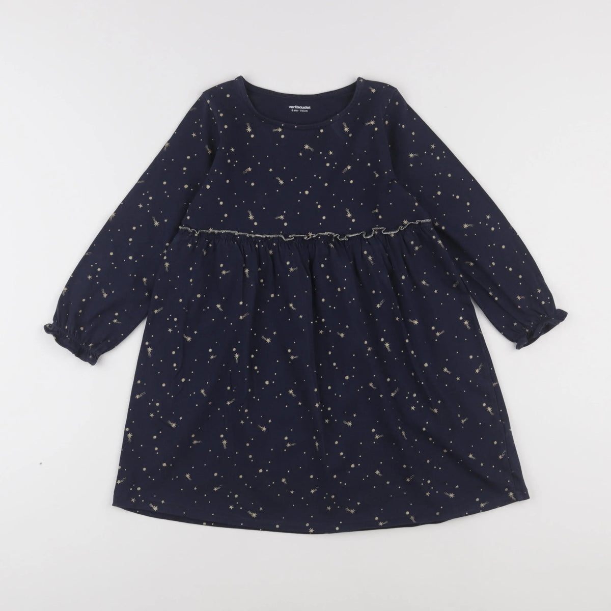 Vertbaudet - robe bleu - 6 ans