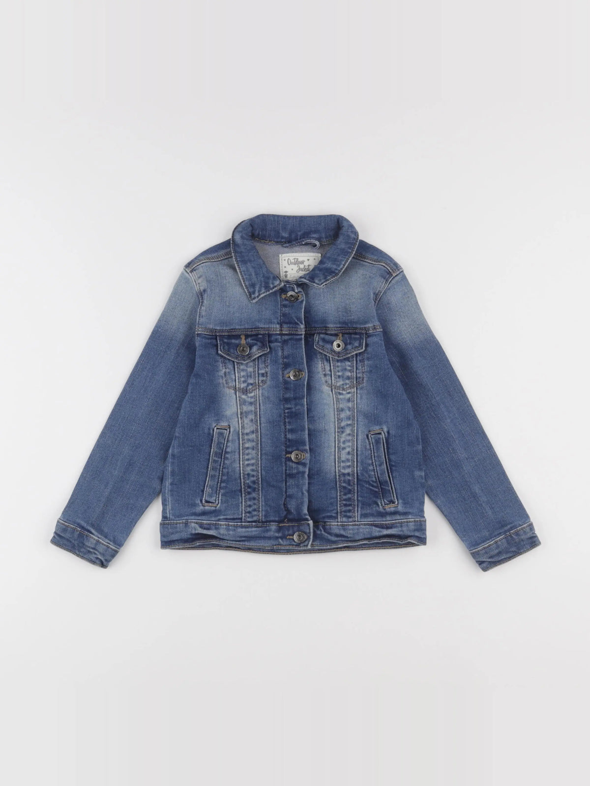 Vertbaudet - veste bleu - 4 ans