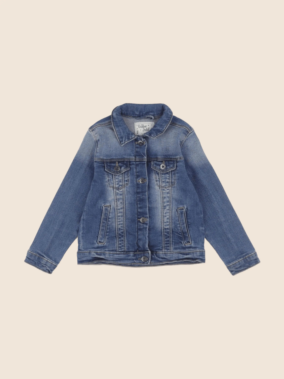 Vertbaudet - veste bleu - 4 ans