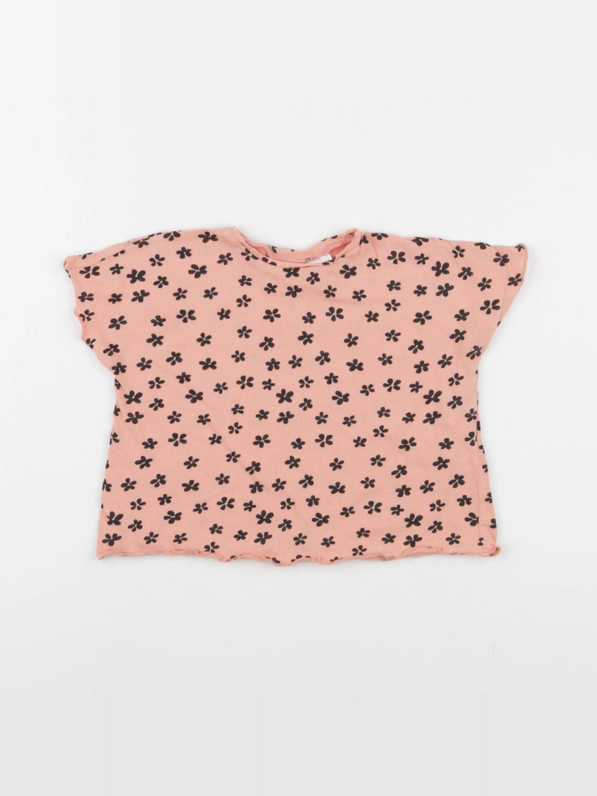 Zara - tee-shirt rose - 9/12 mois