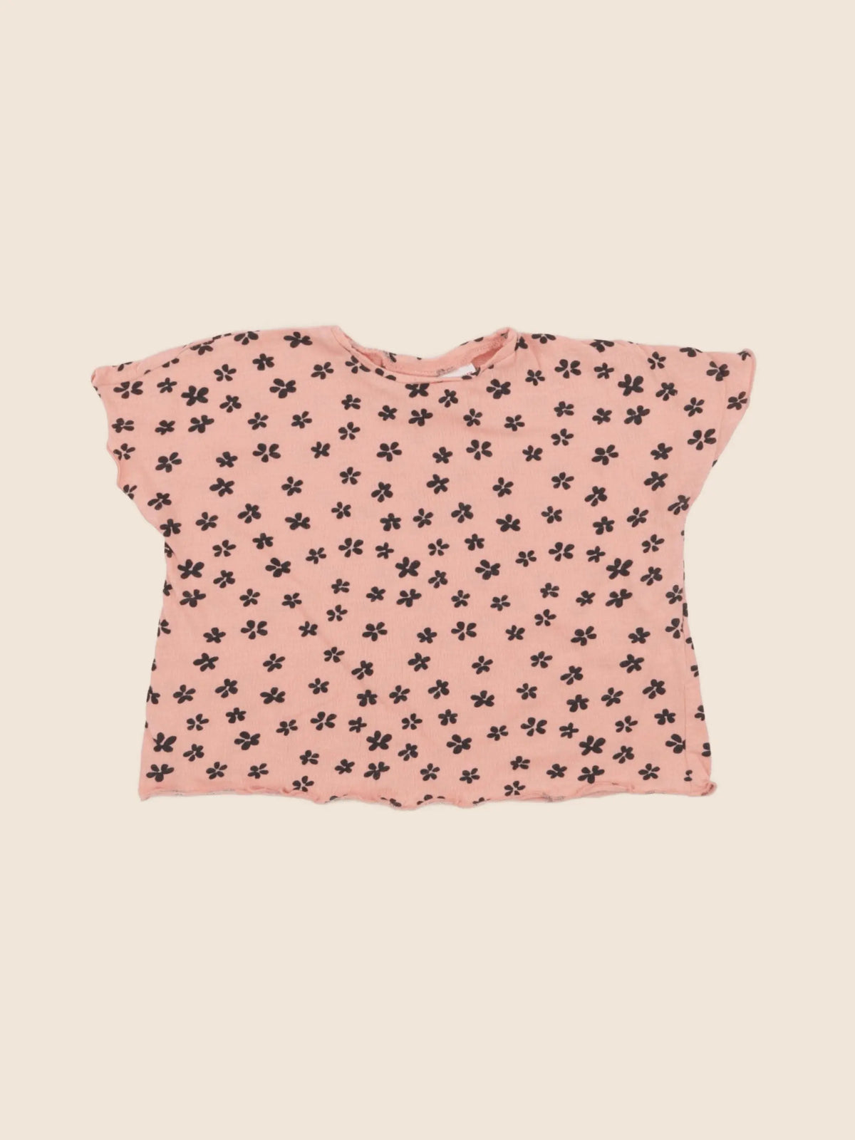 Zara - tee-shirt rose - 9/12 mois