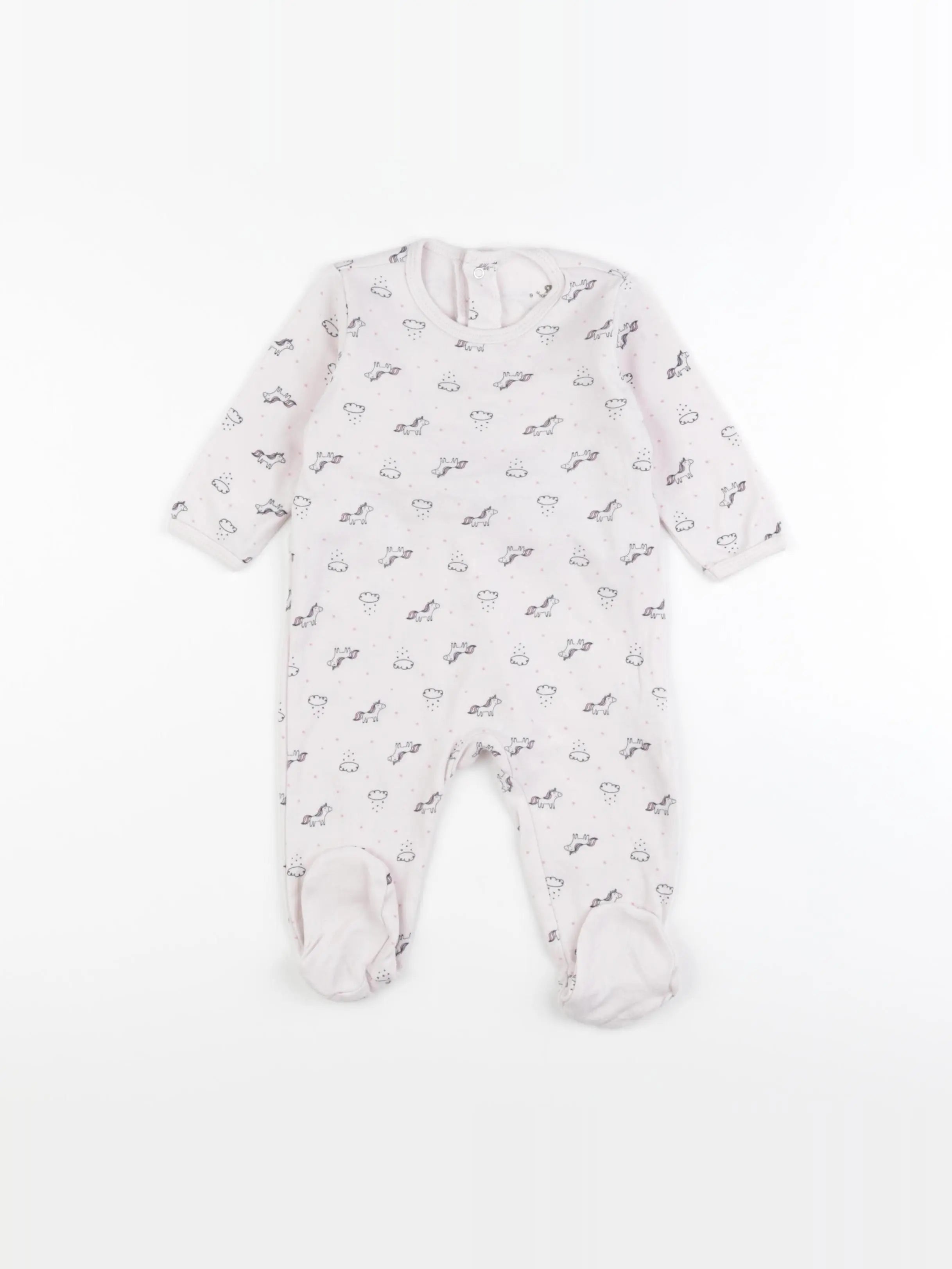 La Redoute - pyjama coton rose - 9 mois
