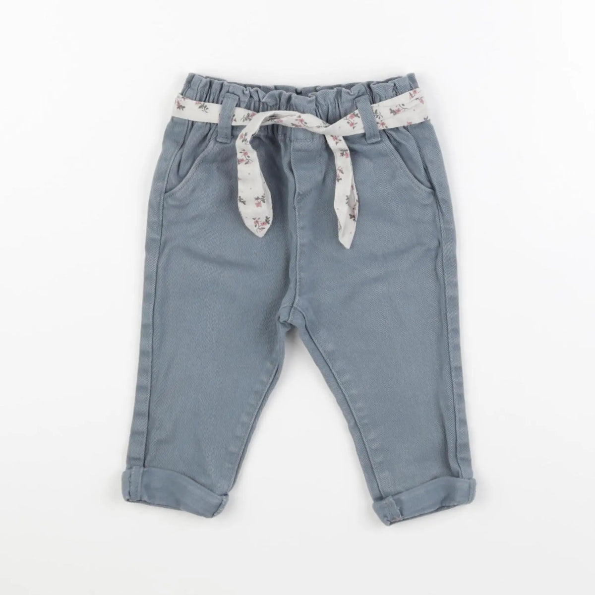 Vertbaudet - jean bleu - 12 mois