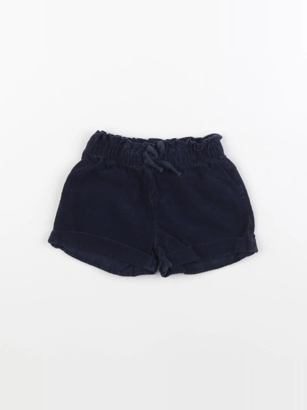 Vertbaudet - short bleu - 9 mois