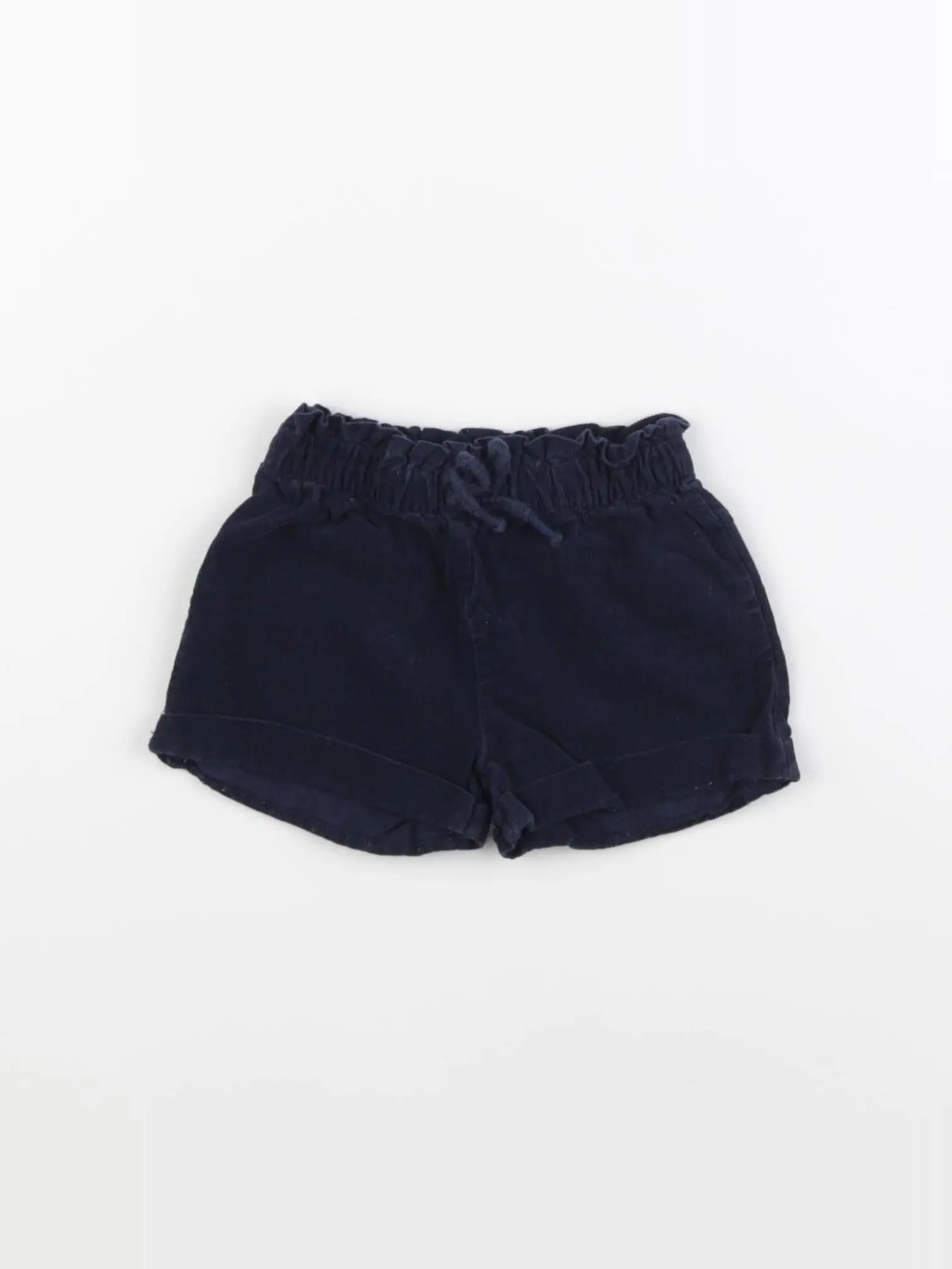 Vertbaudet - short bleu - 9 mois