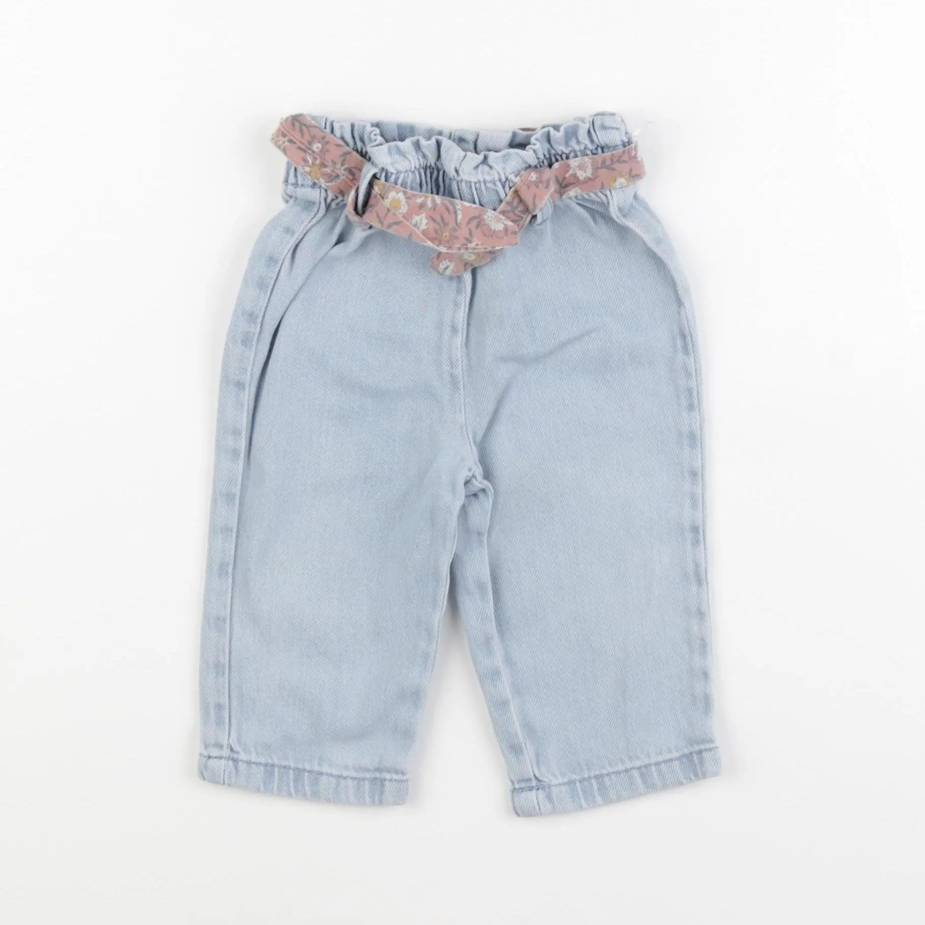 Vertbaudet - jean bleu - 9 mois