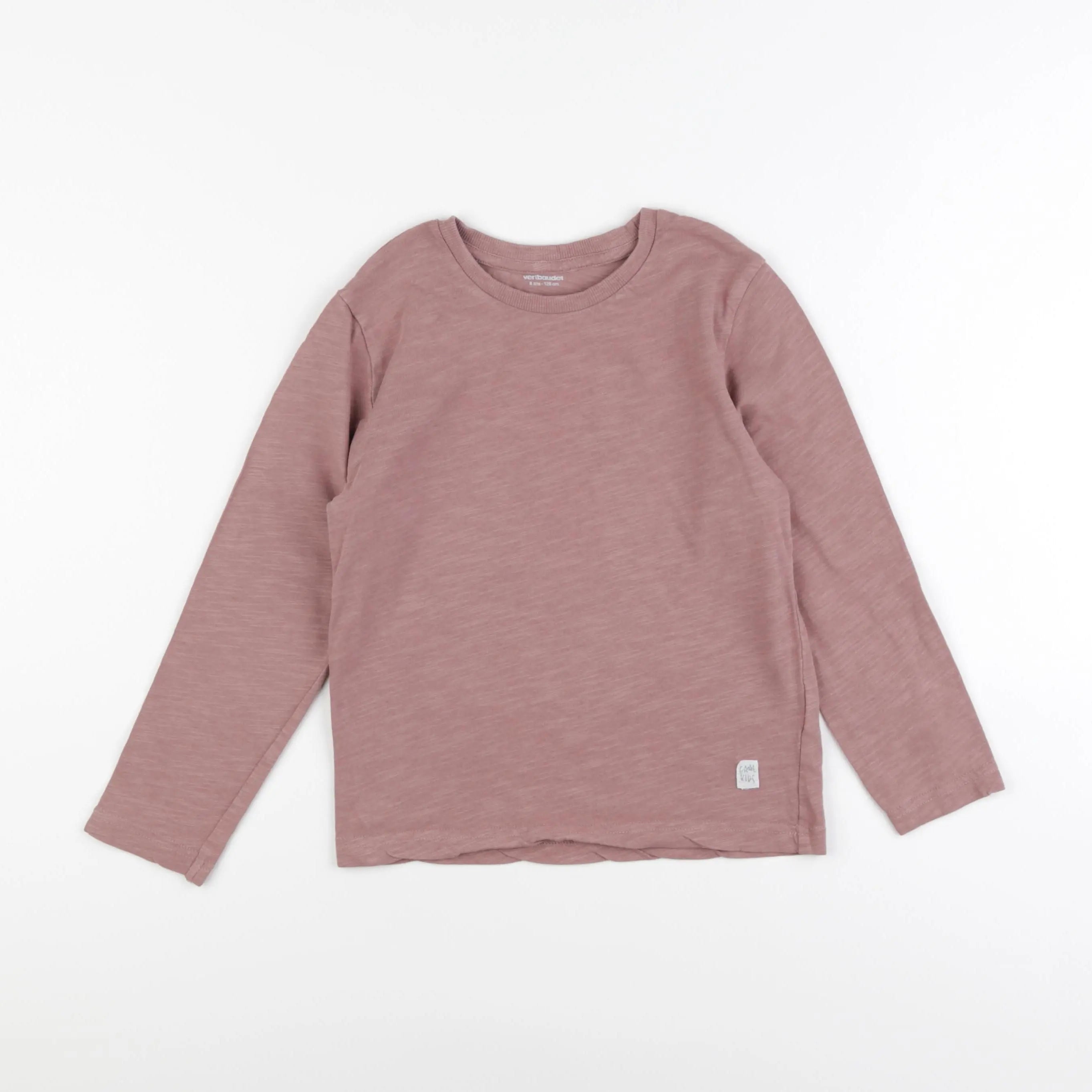 Vertbaudet - tee-shirt rose - 8 ans