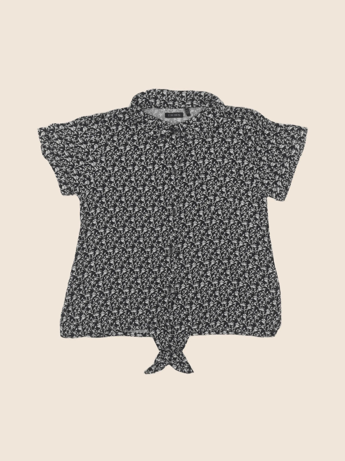 IKKS - blouse noir - 8 ans