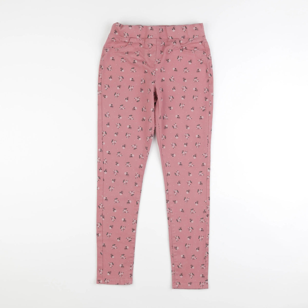 Vertbaudet - jegging rose - 10 ans