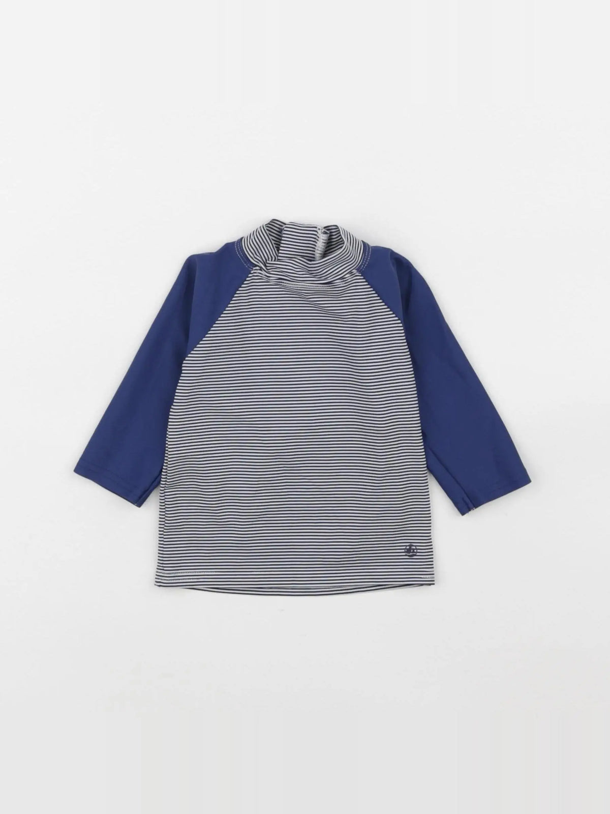 Petit Bateau - tee-shirt de bain bleu - 6 mois