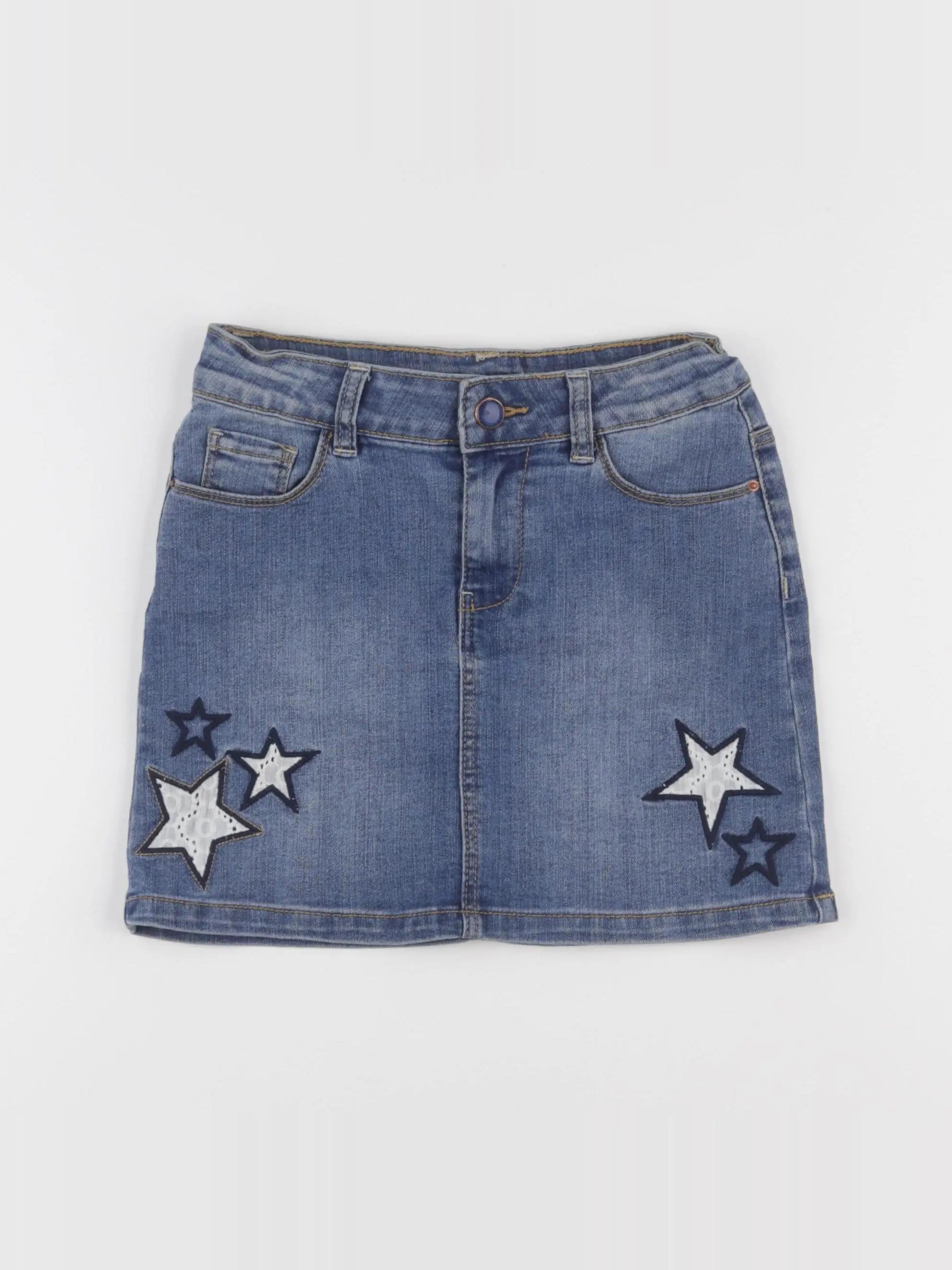 IKKS - jupe bleu - 8 ans
