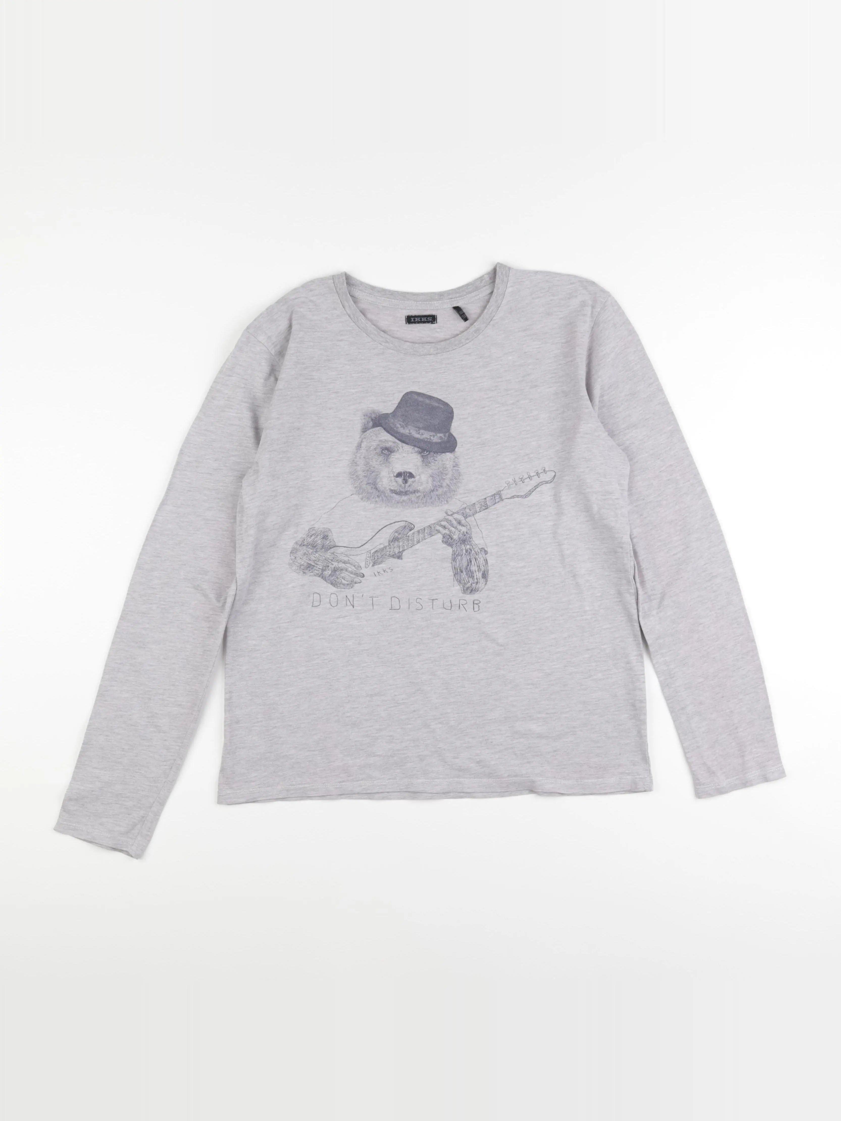 IKKS - tee-shirt gris - 14 ans