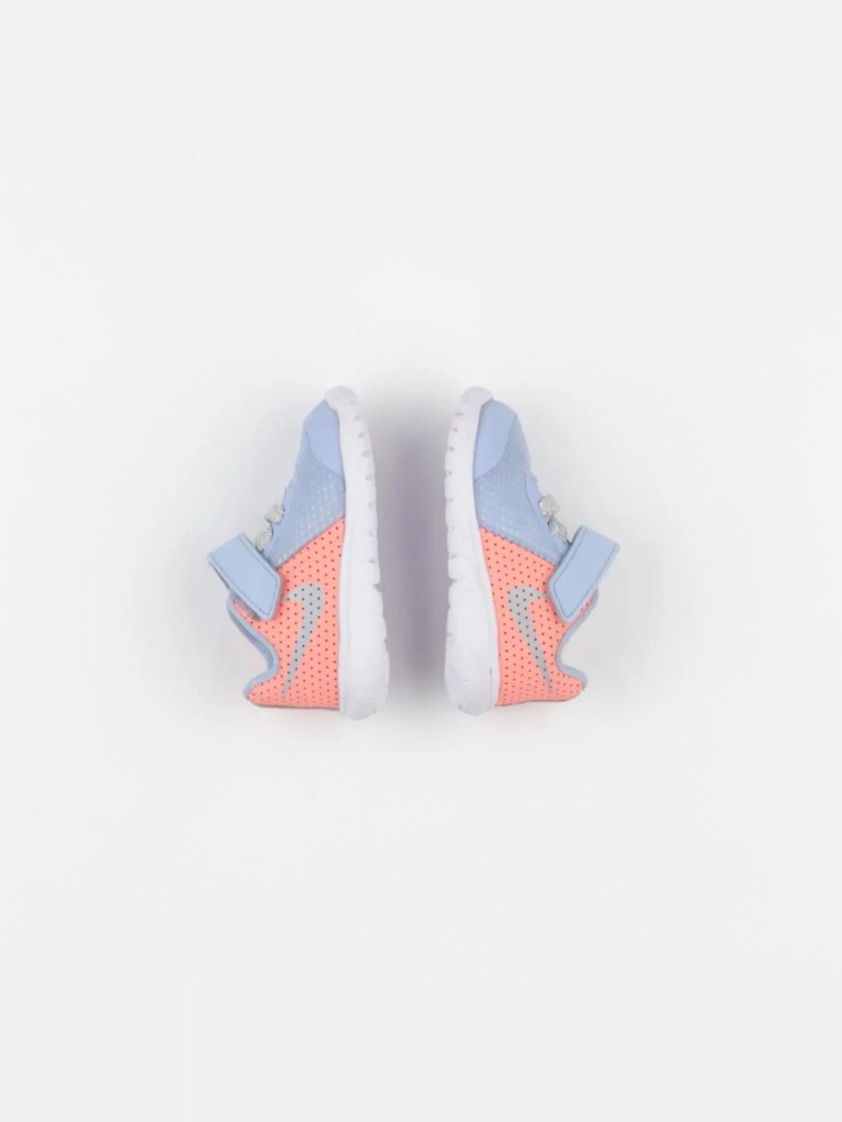 Nike - tennis à scratch/ lacets bleu, argent - pointure 18