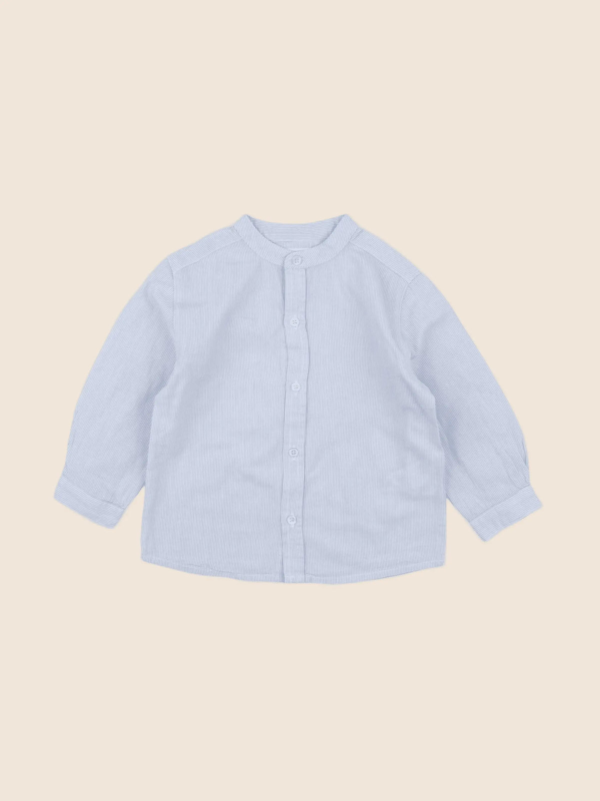 Boutchou - chemise bleu - 12 mois