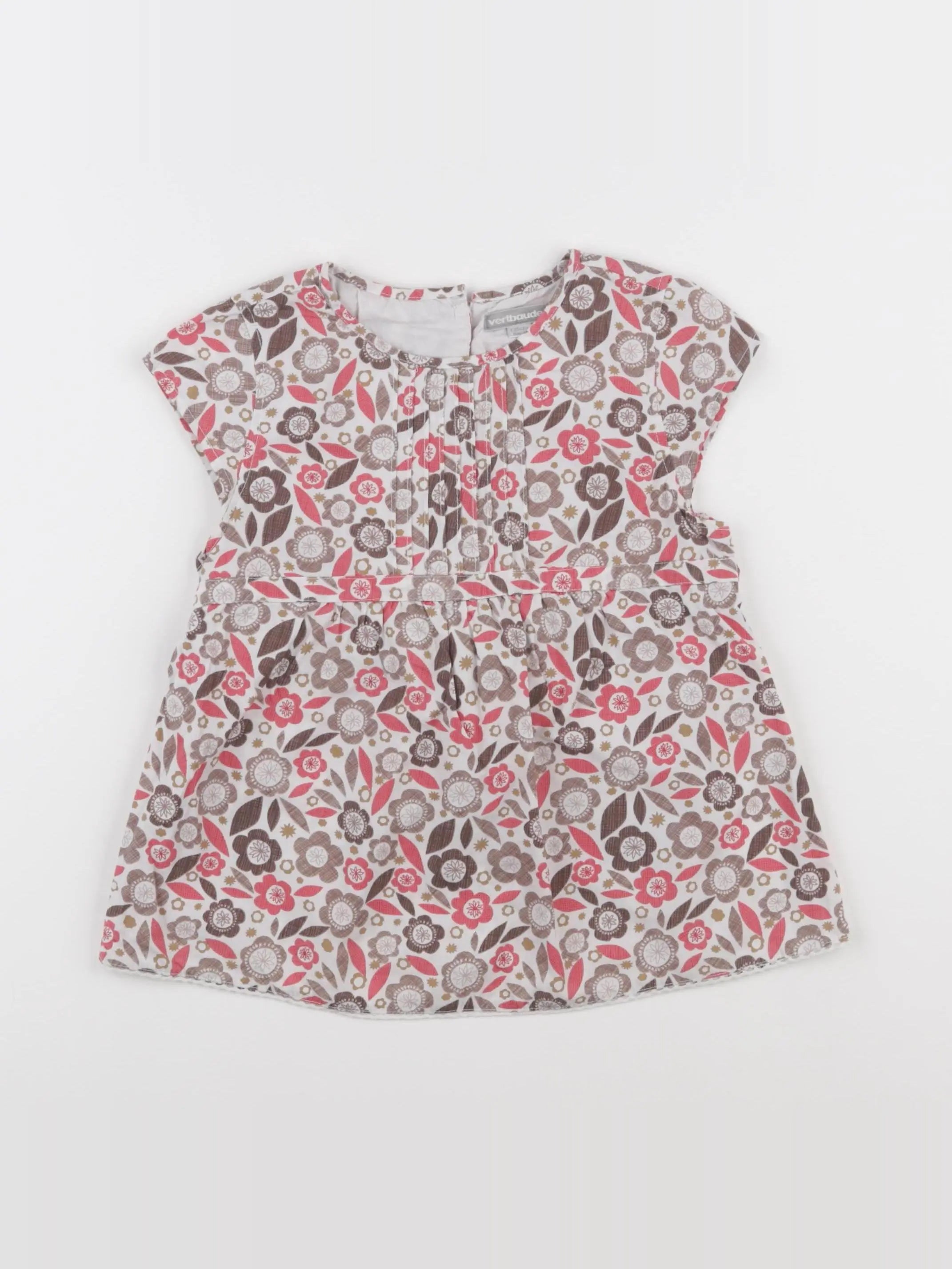 Vertbaudet - blouse rose - 8 ans