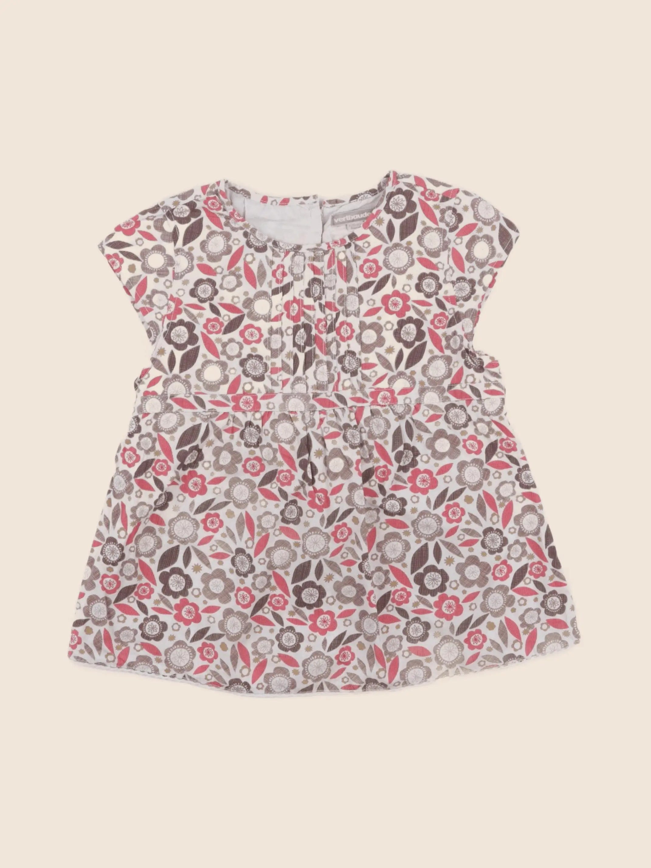 Vertbaudet - blouse rose - 8 ans