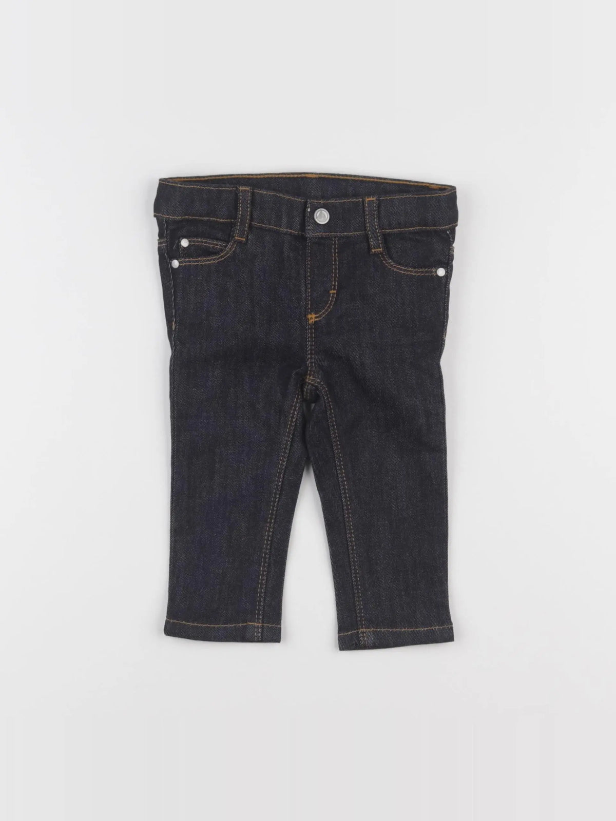 Petit Bateau - jean bleu - 6 mois