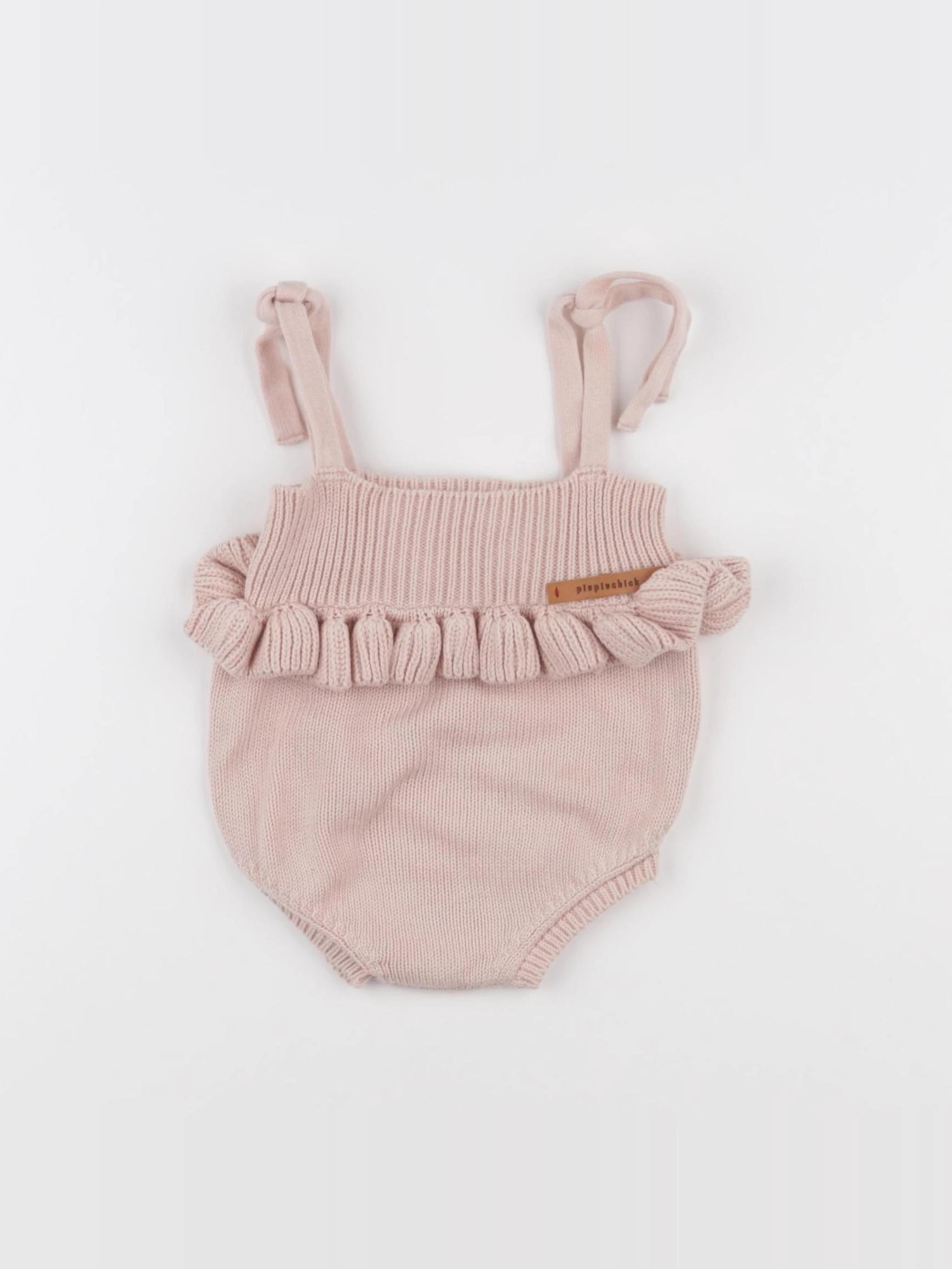 Piupiuchick - combinaison rose - 6 mois