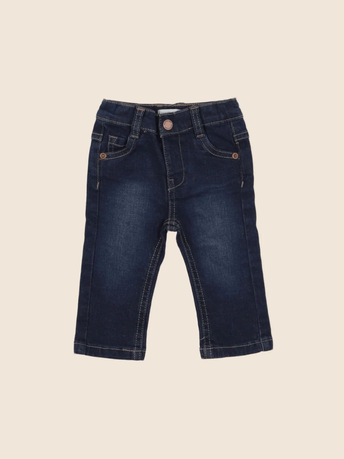 Vertbaudet - jean bleu - 3 mois