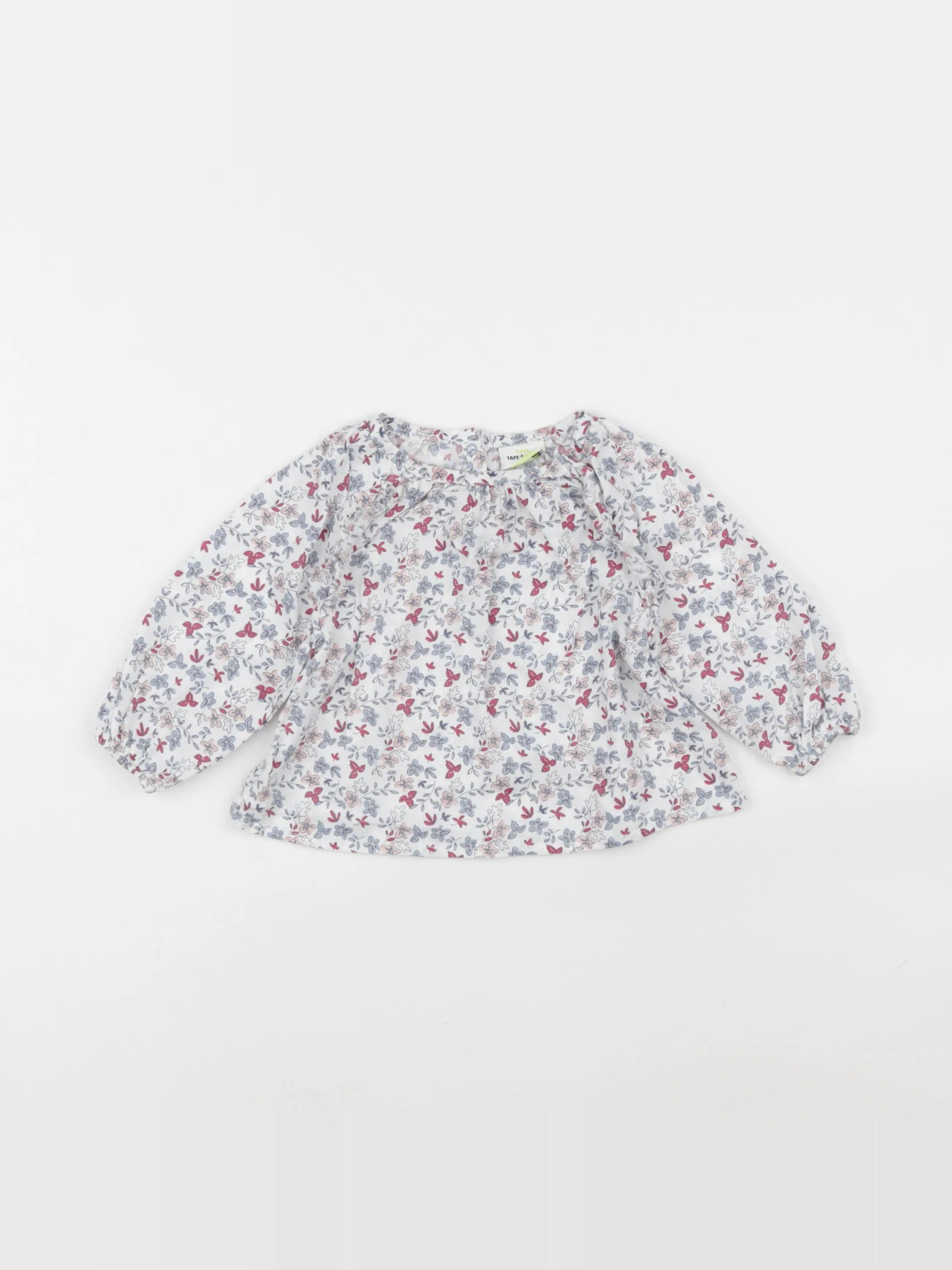 Tape à l'oeil - blouse bleu - 6 mois