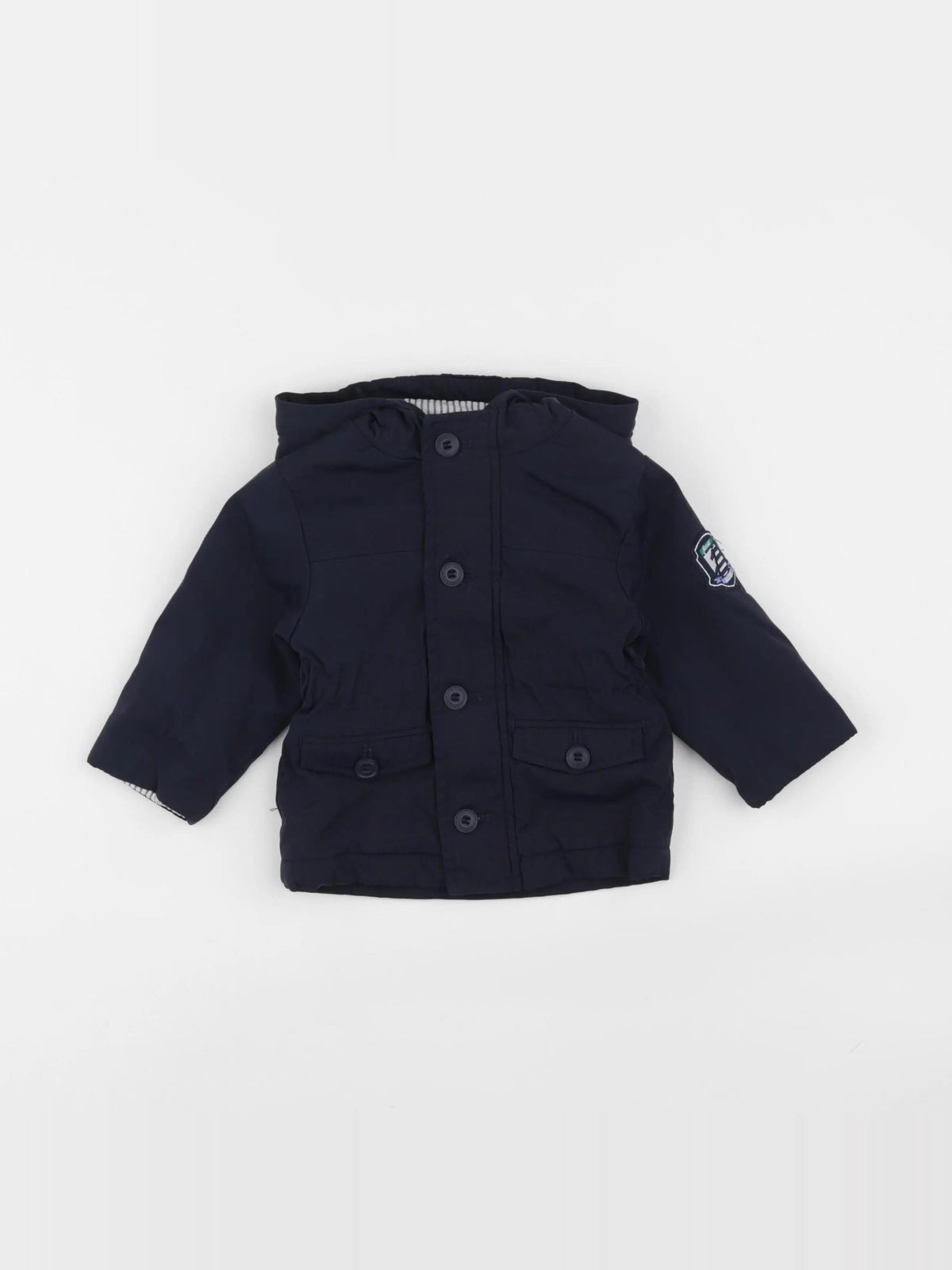 Jacadi - imperméable bleu - 6 mois