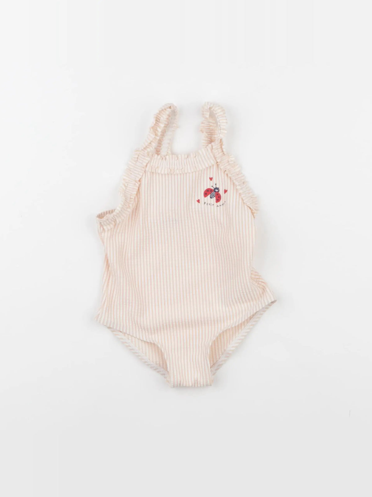 Vertbaudet - maillot de bain rose - 18 mois