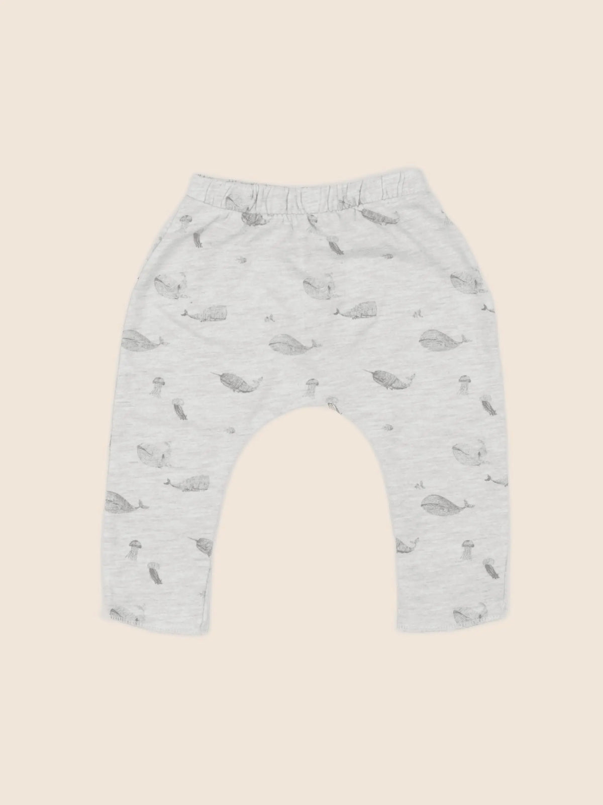 Vertbaudet - sarouel gris - 6 mois