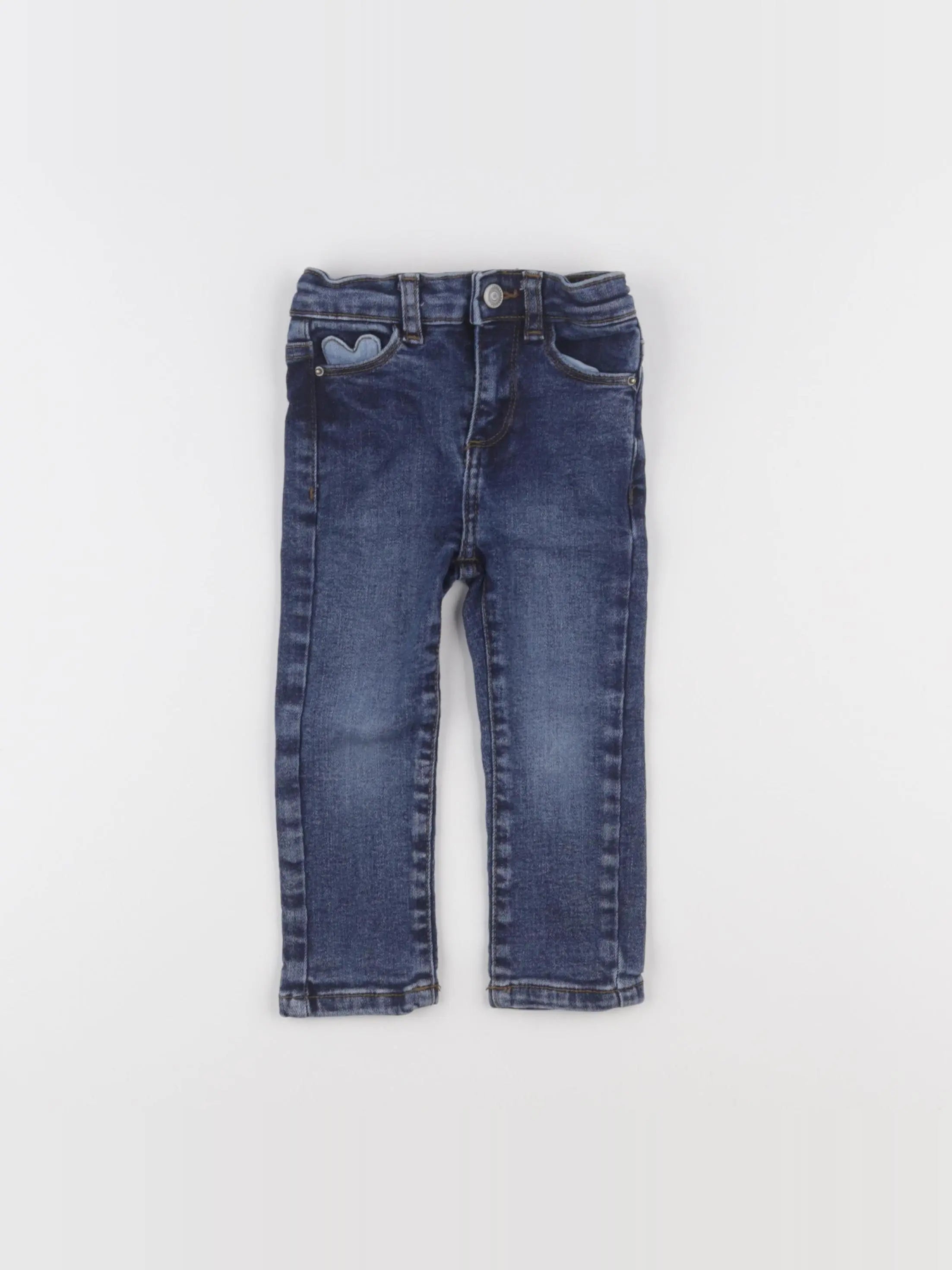 Vertbaudet - jean bleu - 2 ans