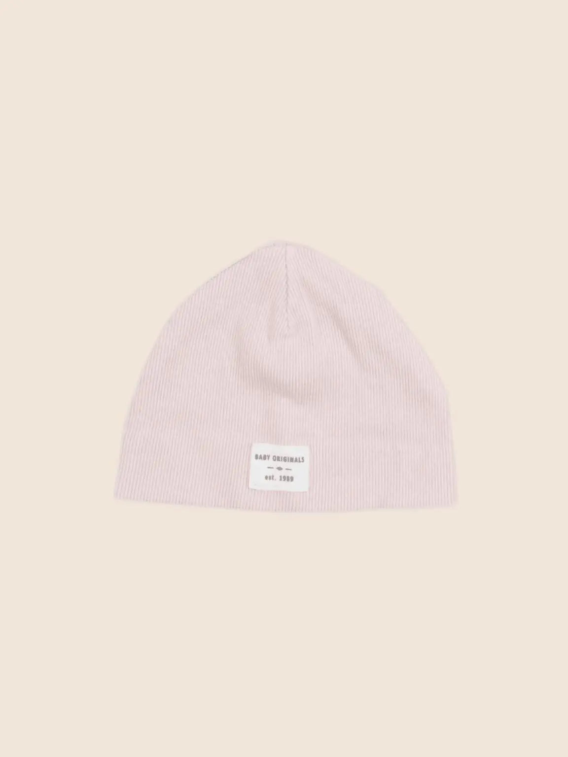 H&M - bonnet rose - 3/6 mois
