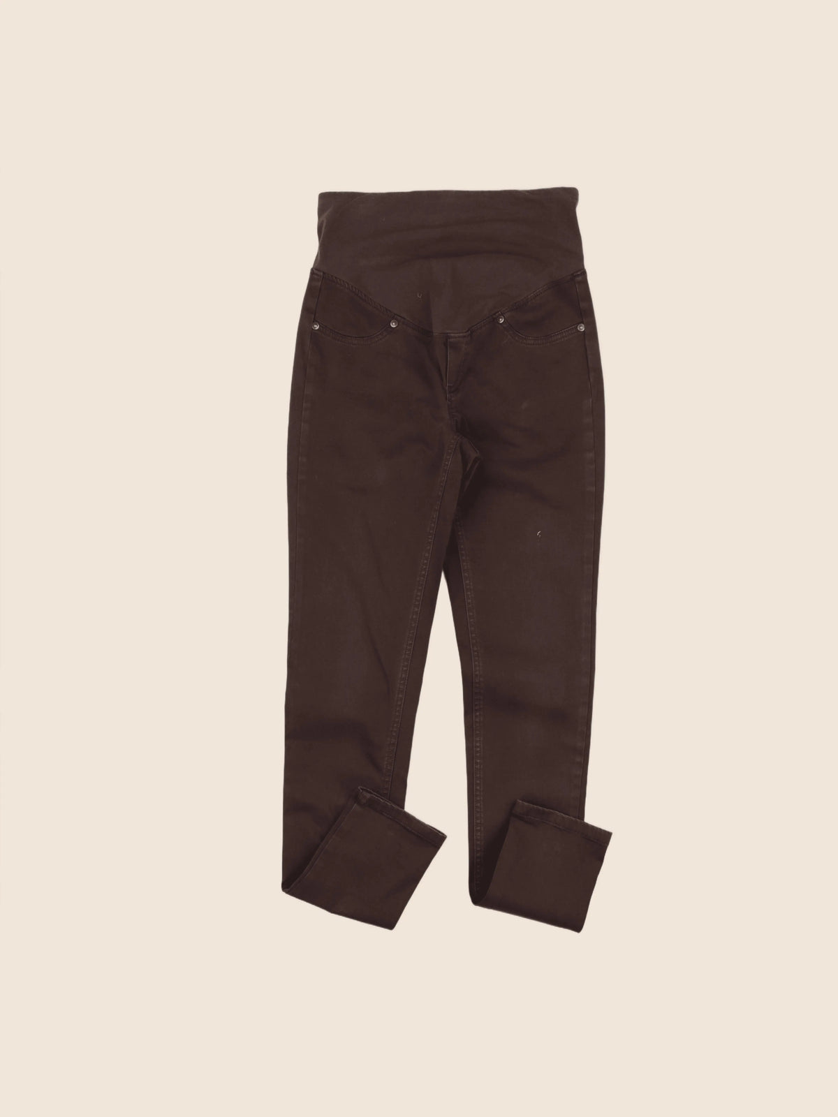 Vertbaudet - jean grossesse marron - 36