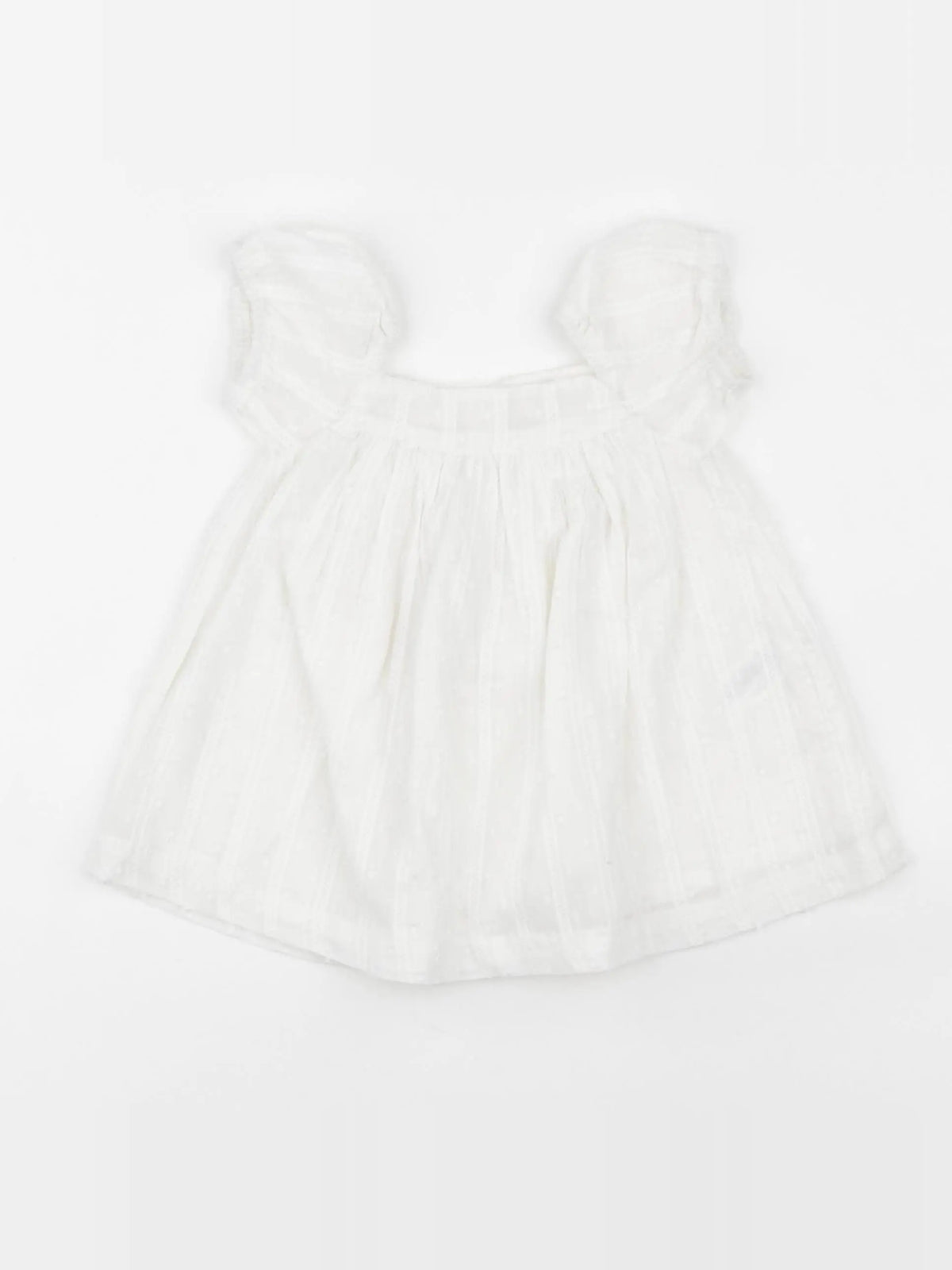 Gocco - robe blanc - 6/9 mois