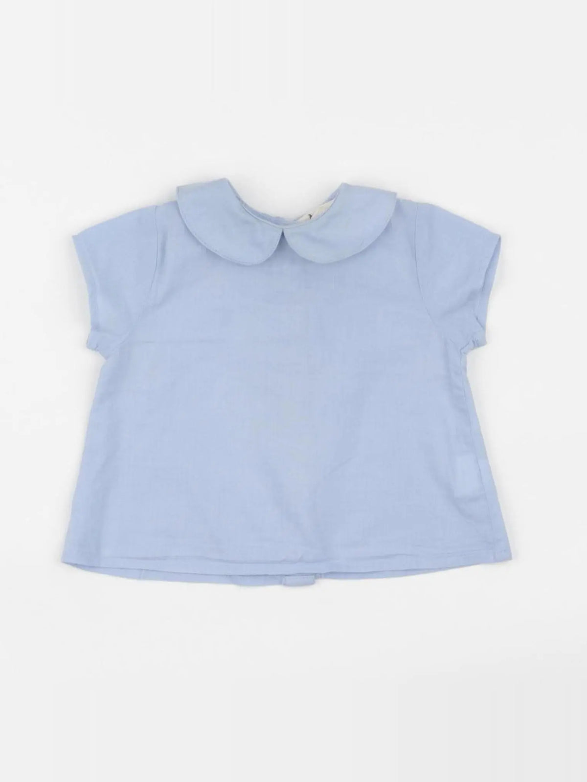 Nicoli - blouse bleu - 3/6 mois