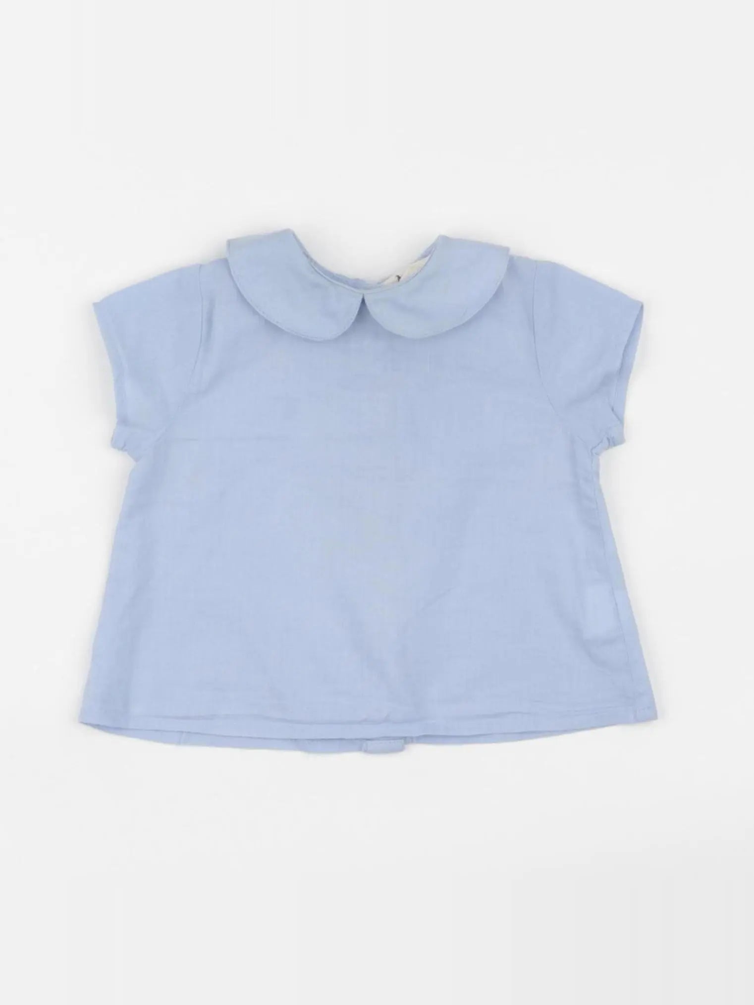 Nicoli - blouse bleu - 3/6 mois