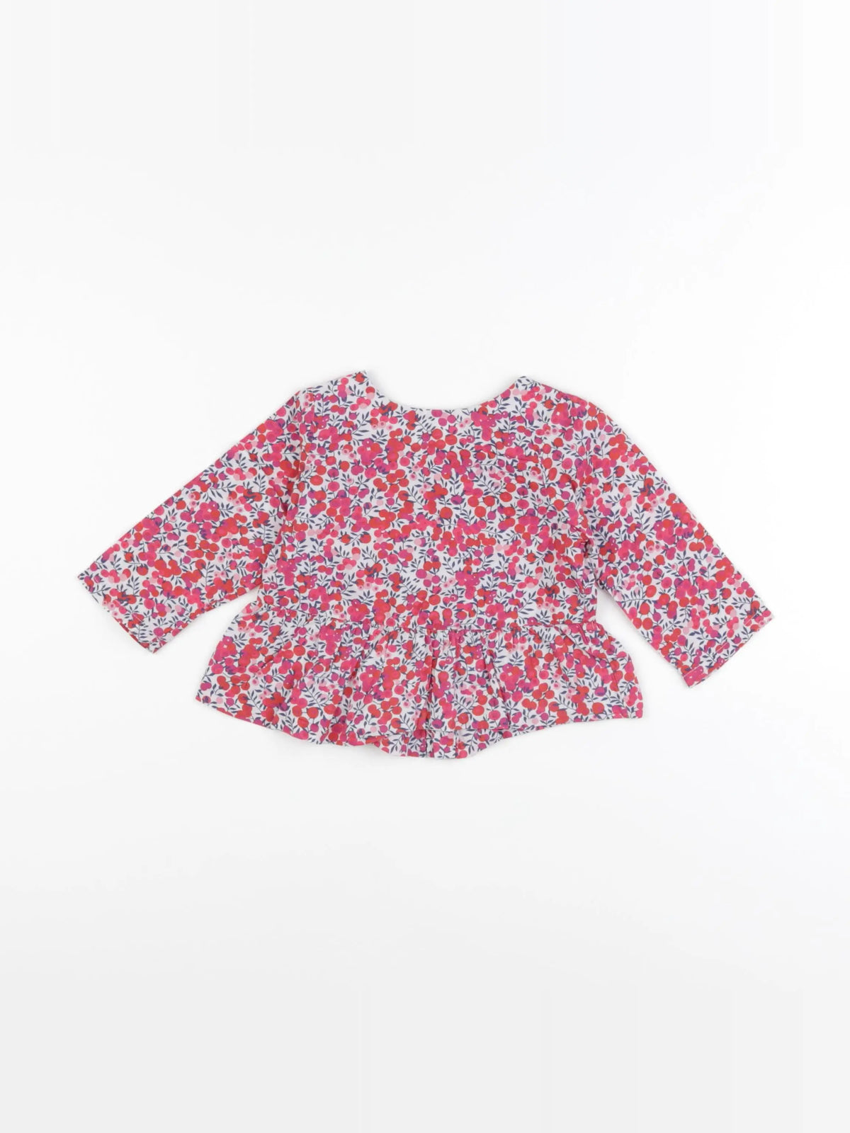 Jacadi - blouse liberty multicolore - 6 mois