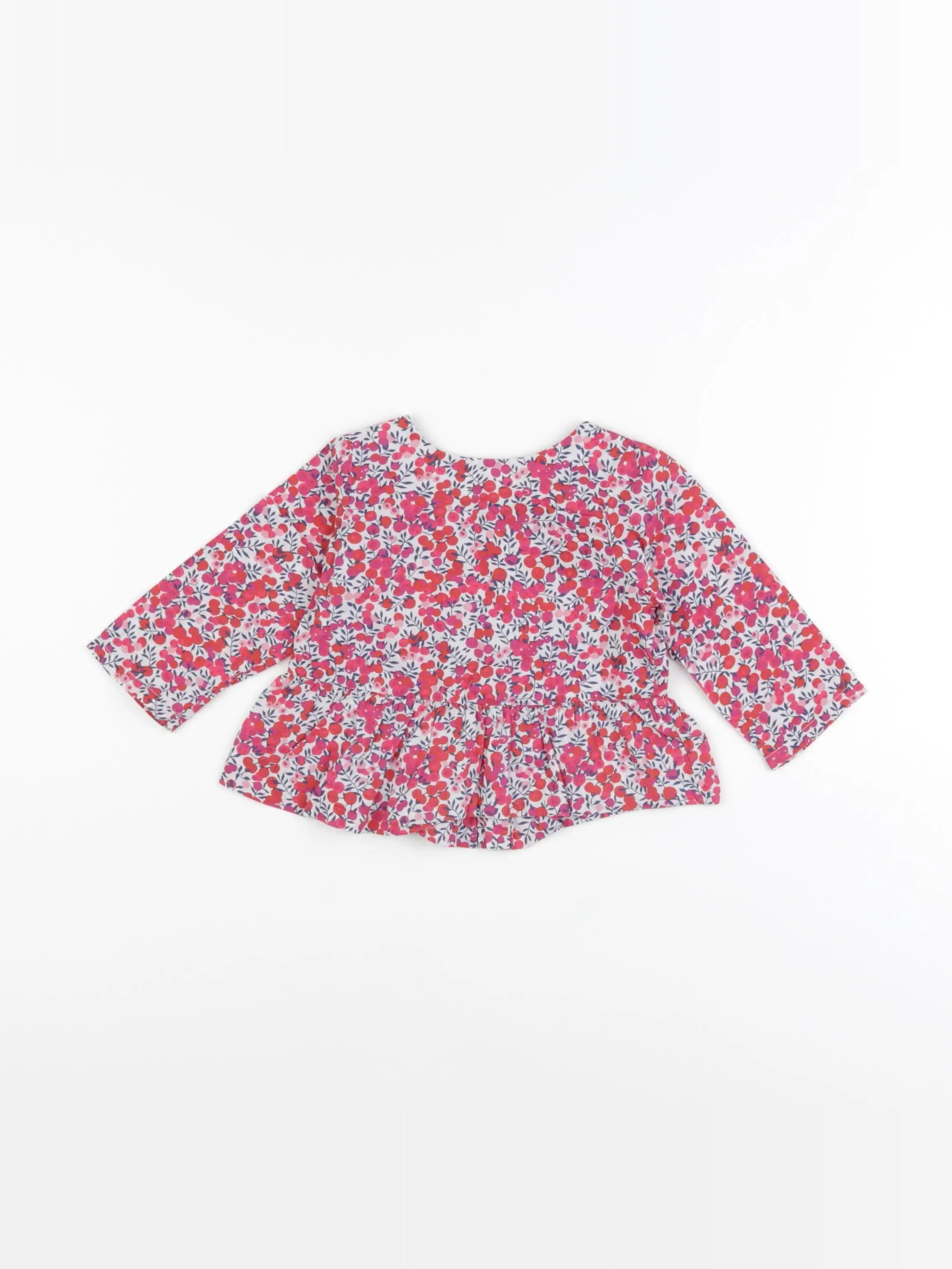 Jacadi - blouse liberty multicolore - 6 mois