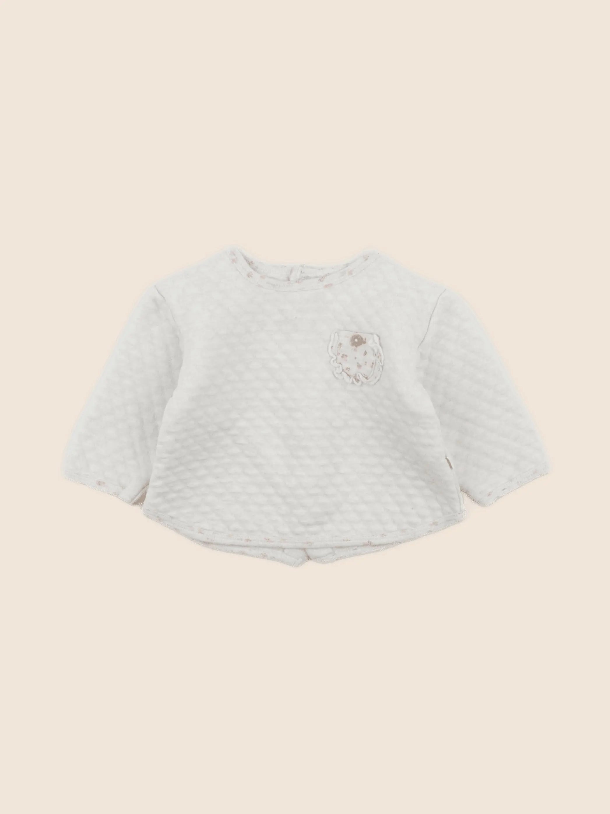 Tape à l'oeil - sweat beige - 9 mois