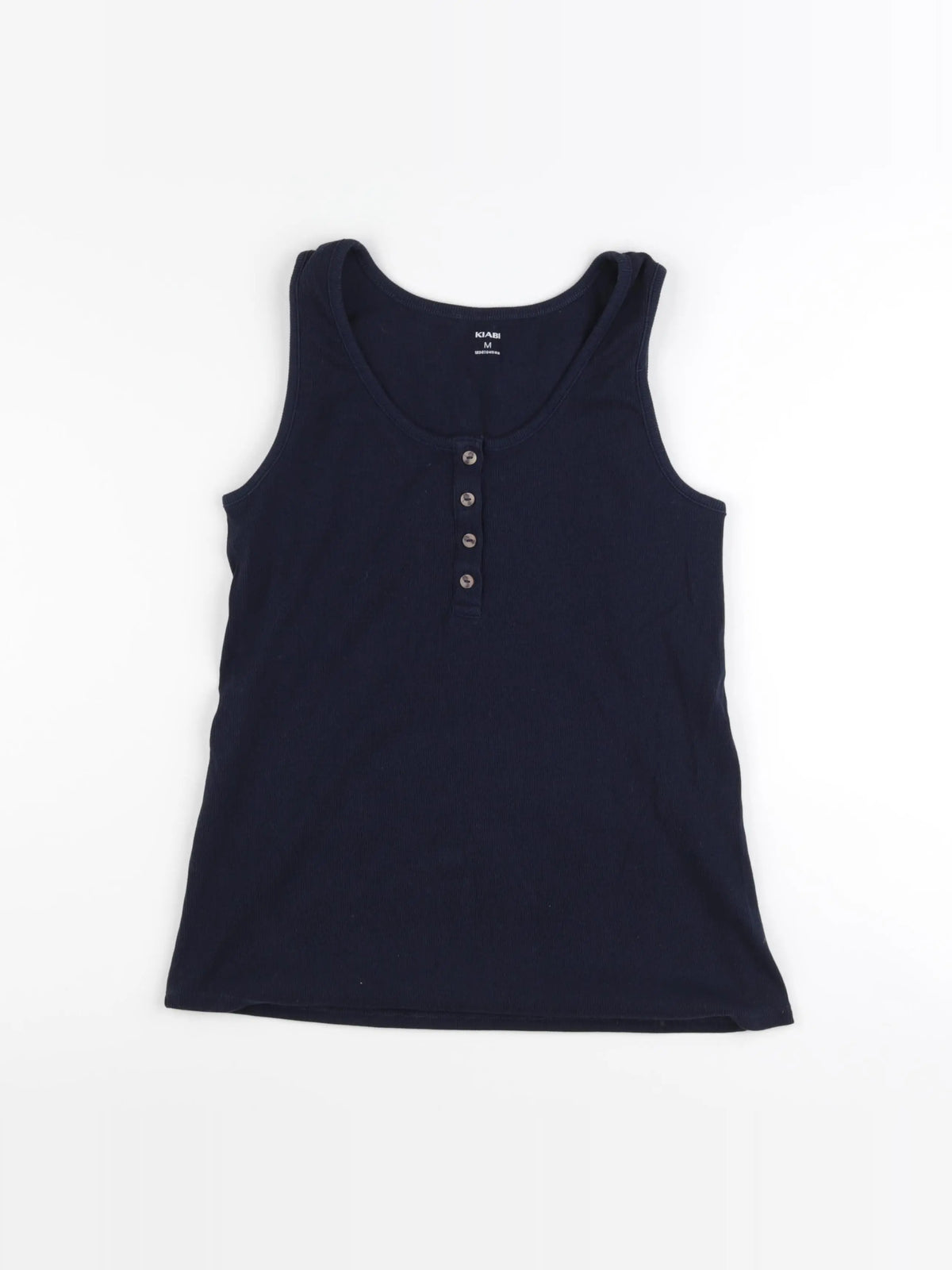 Kiabi - débardeur grossesse bleu - m