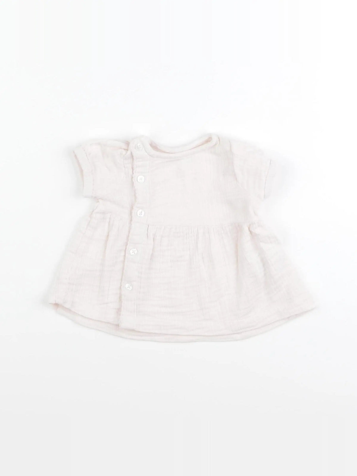 Boutchou - blouse rose - 3 mois