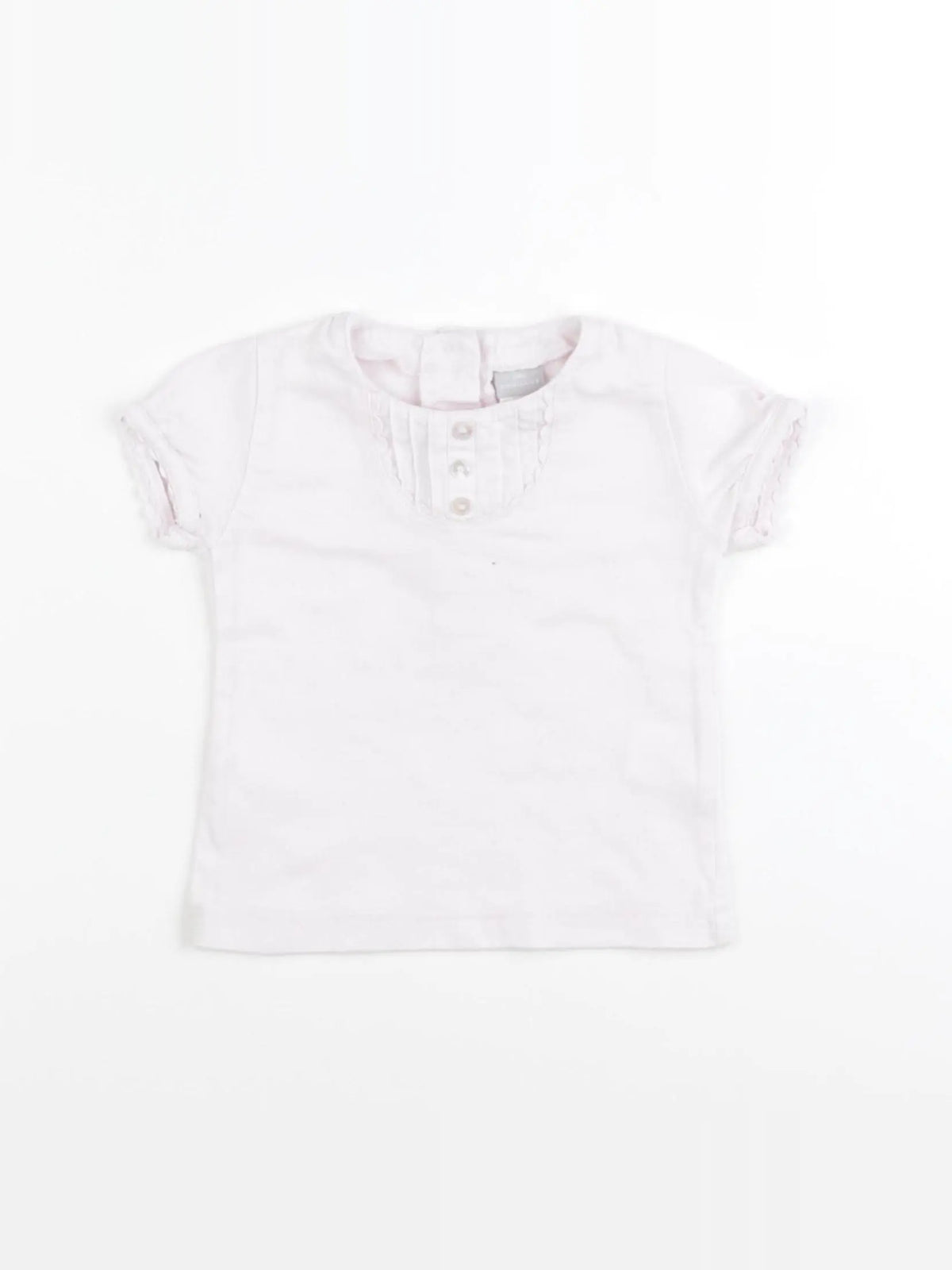Cyrillus - tee-shirt rose - 9 mois